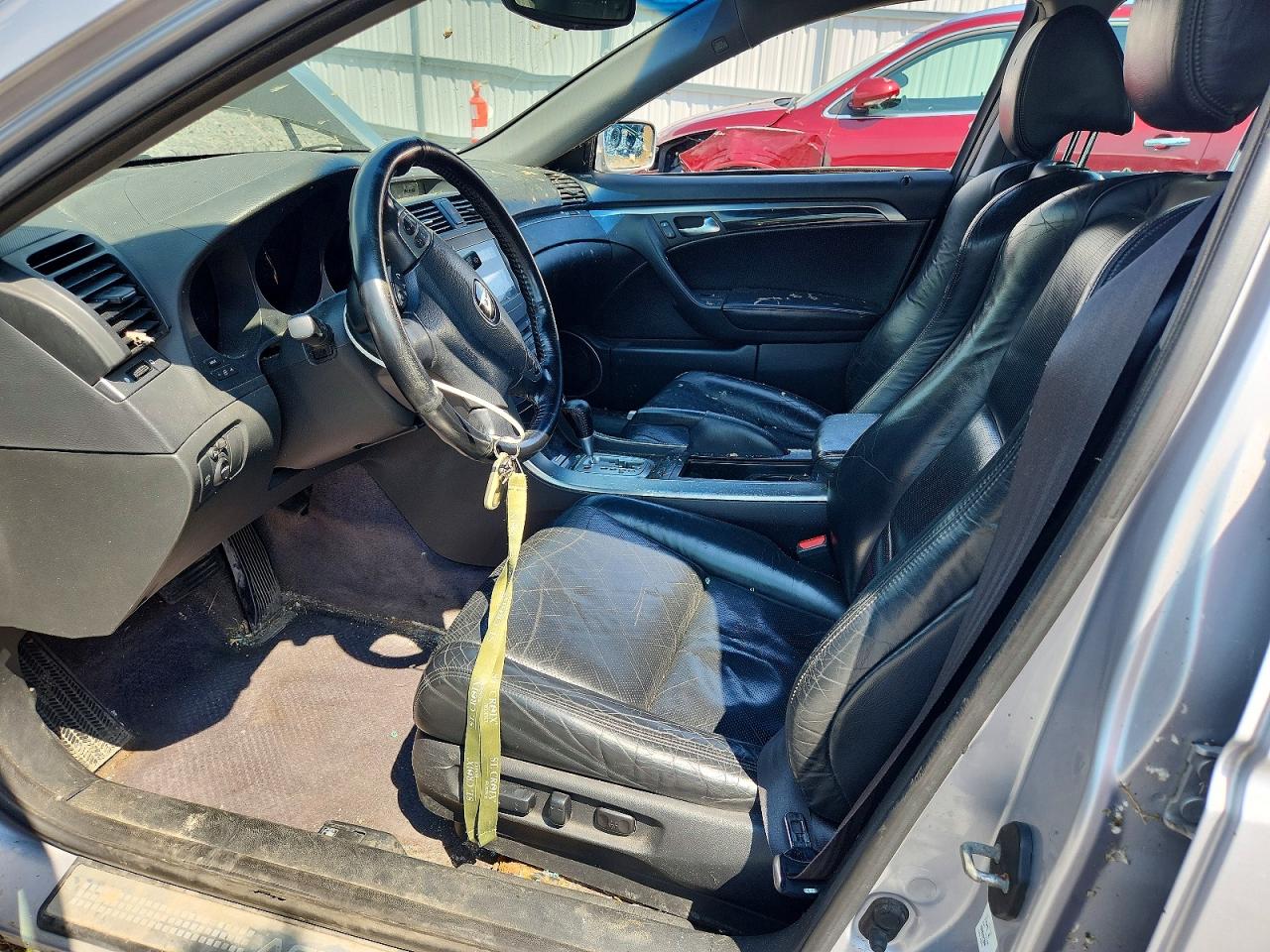 2004 Acura Tl Silver vin: 19UUA66204A055026