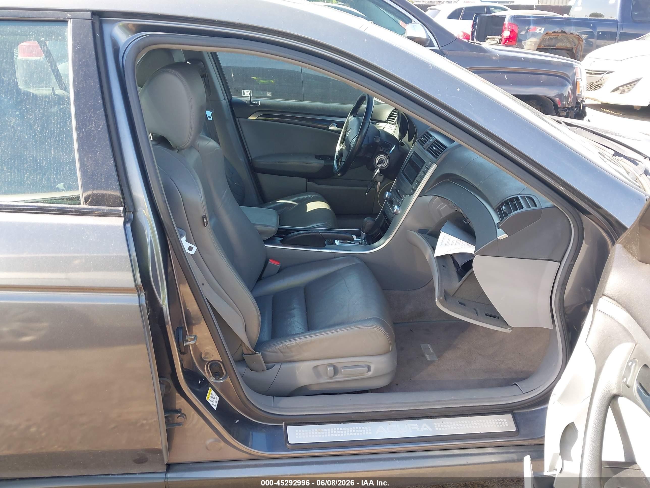 2005 Acura Tl   Gray vin: 19UUA66205A000903