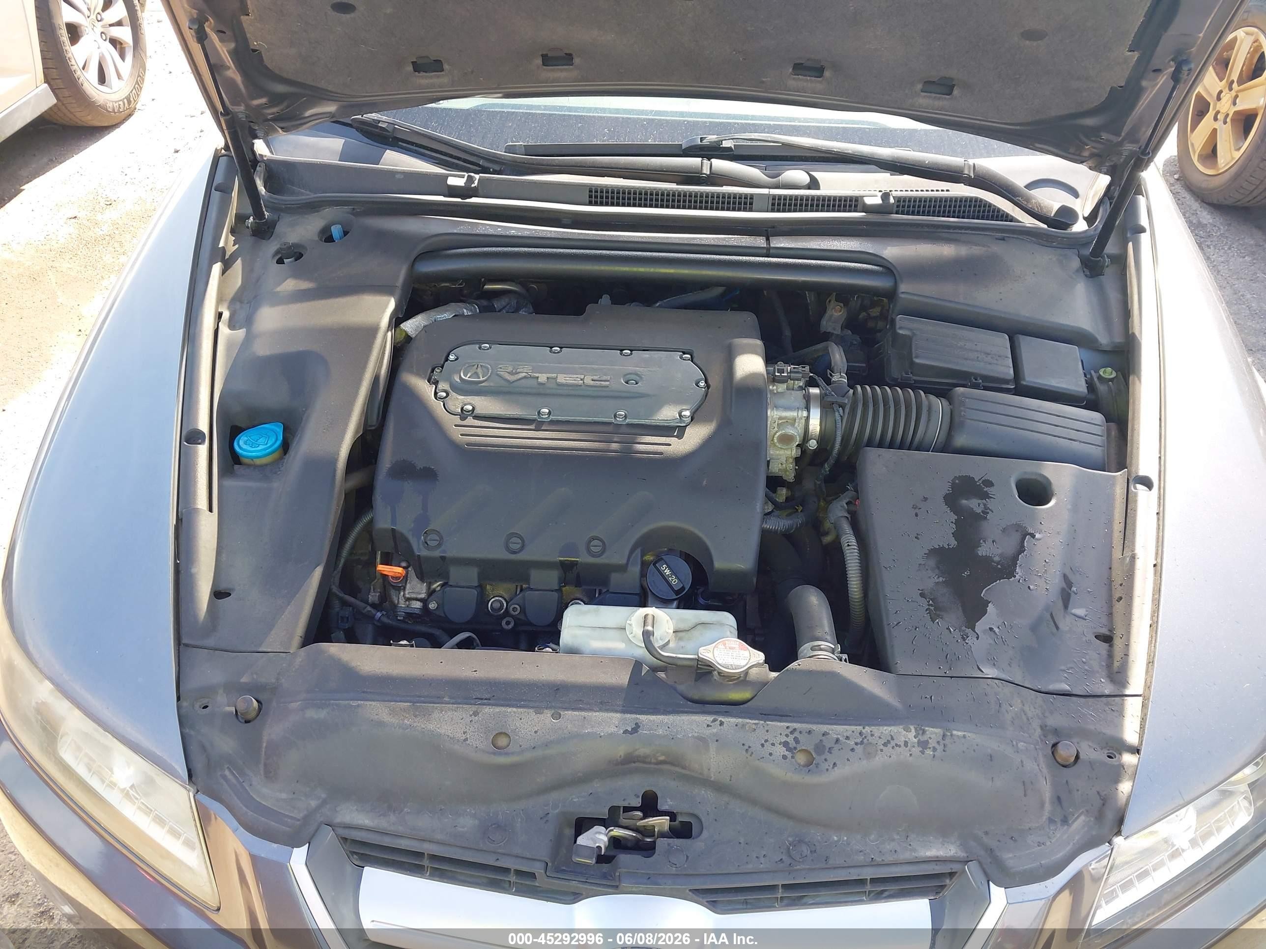2005 Acura Tl   Gray vin: 19UUA66205A000903