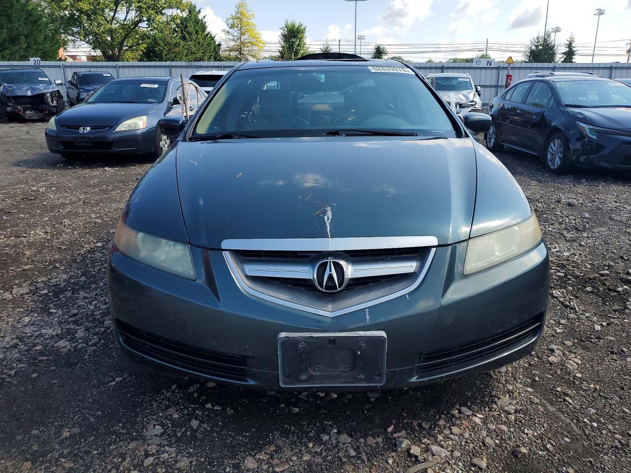 2005 Acura Tl Teal vin: 19UUA66205A025140