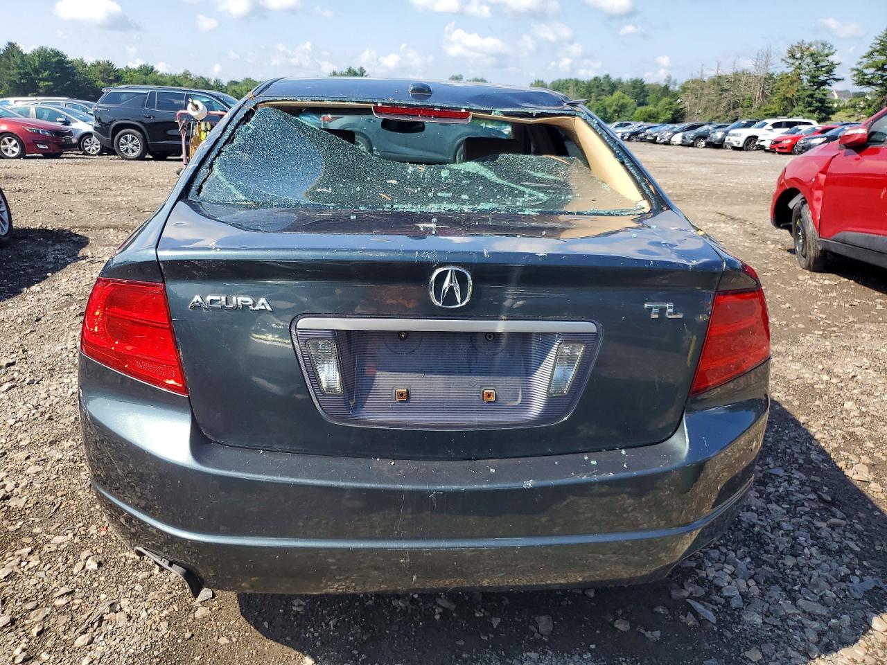 2005 Acura Tl Teal vin: 19UUA66205A025140