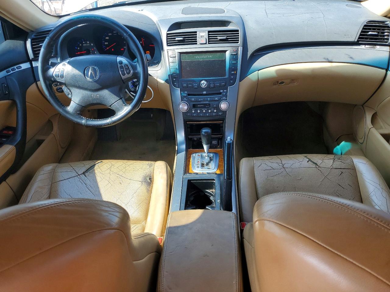 2005 Acura Tl Teal vin: 19UUA66205A025140