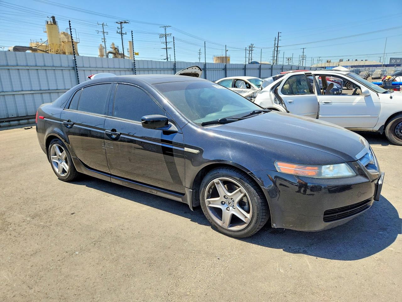 2006 Acura 3.2tl Black vin: 19UUA66206A019033