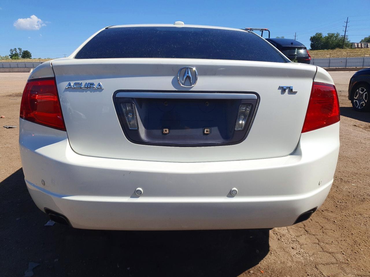 2006 Acura 3.2tl White vin: 19UUA66206A019209