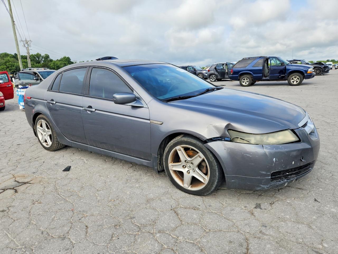 2006 Acura 3.2tl Gray vin: 19UUA66206A020702