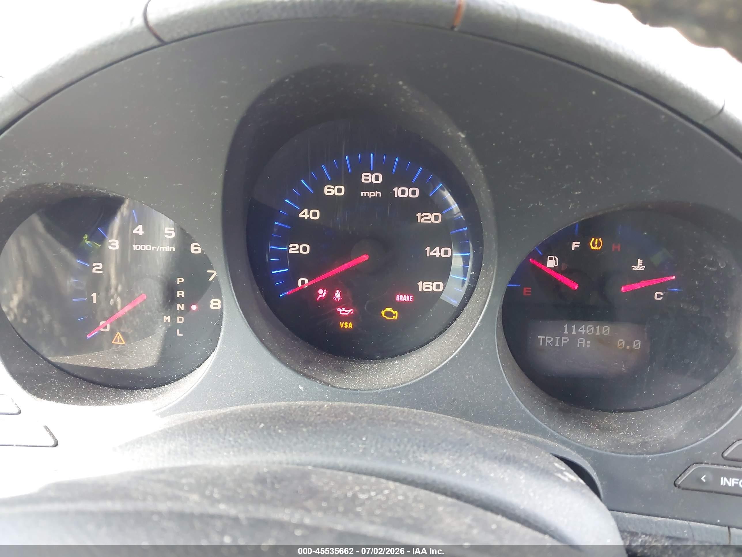 2006 Acura Tl   Gray vin: 19UUA66206A059631