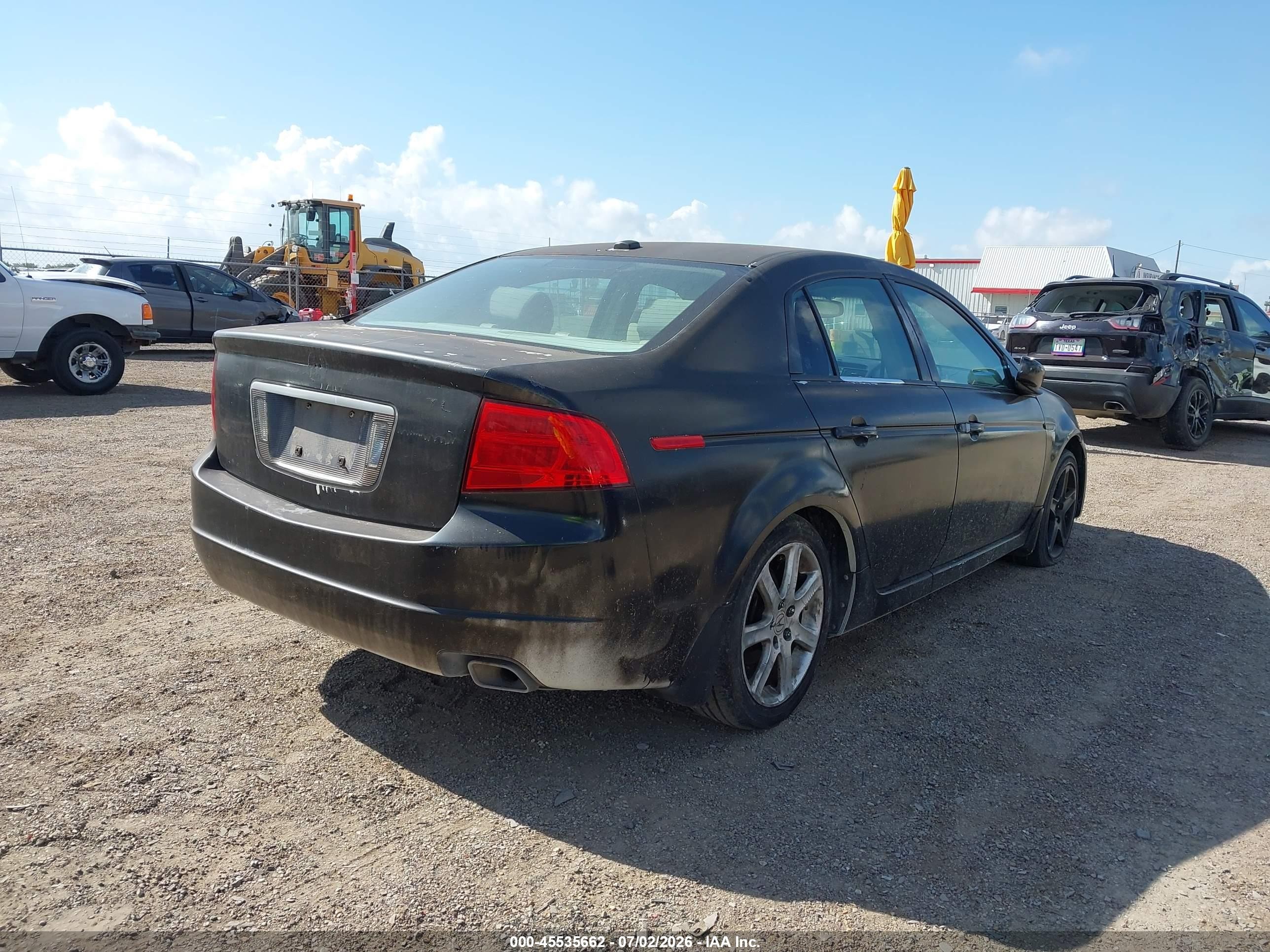 2006 Acura Tl   Gray vin: 19UUA66206A059631