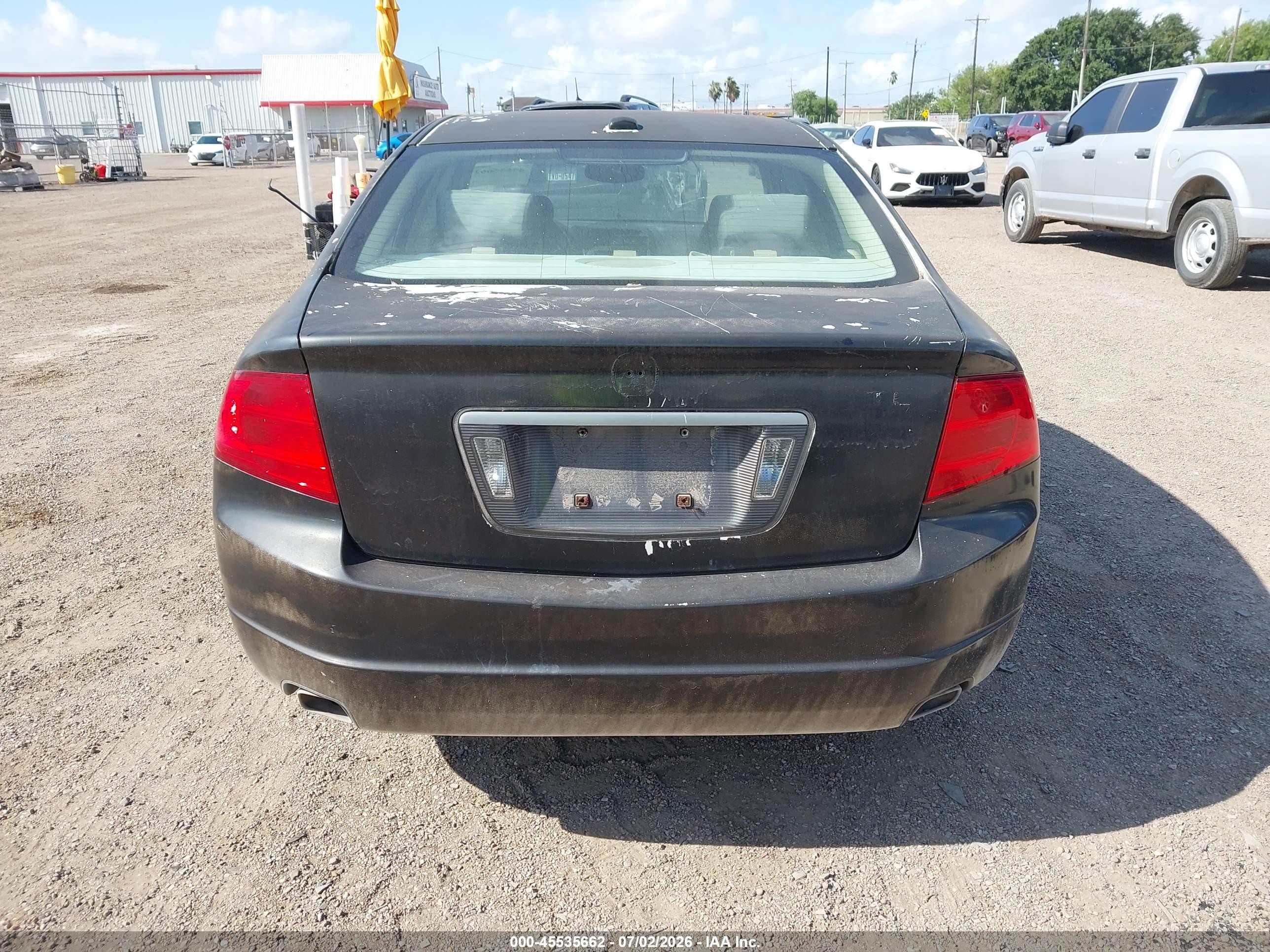2006 Acura Tl   Gray vin: 19UUA66206A059631