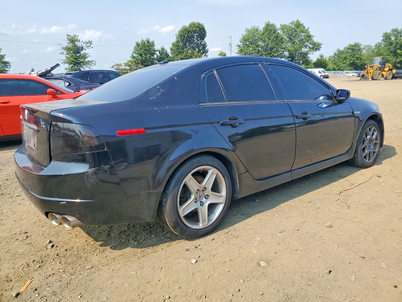 2006 Acura 3.2tl Black vin: 19UUA66206A076008