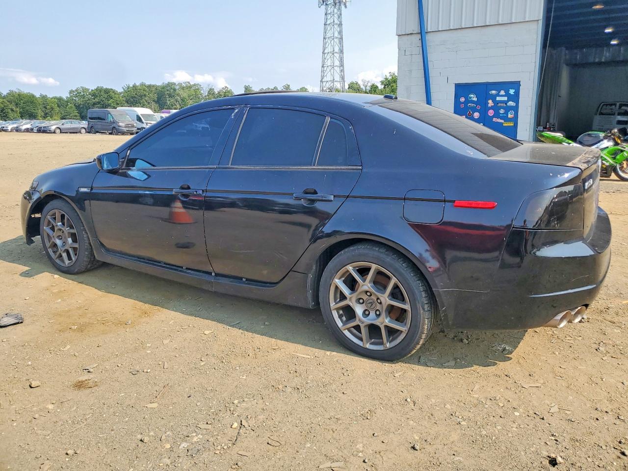 2006 Acura 3.2tl Black vin: 19UUA66206A076008