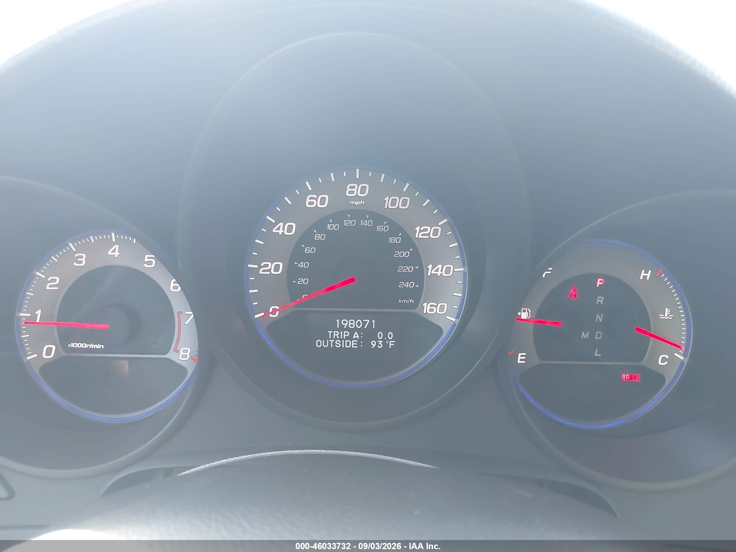 2007 Acura Tl 3.2 Gray vin: 19UUA66207A016537