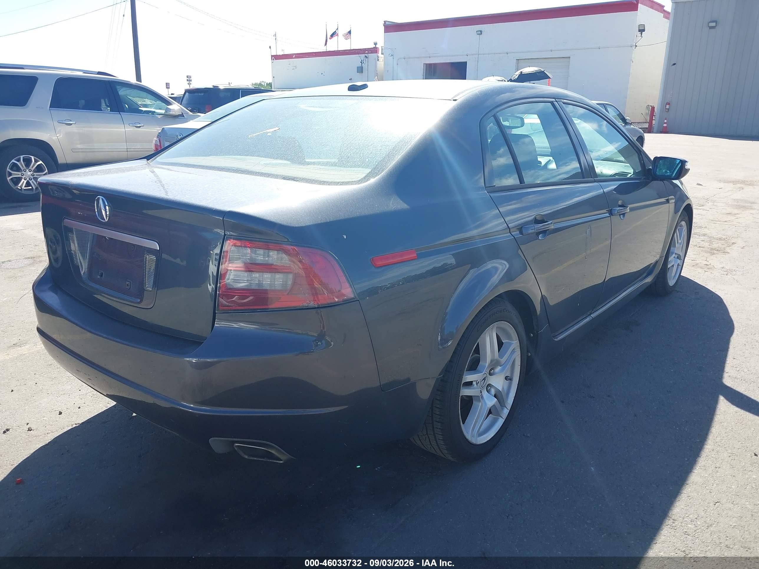 2007 Acura Tl 3.2 Gray vin: 19UUA66207A016537