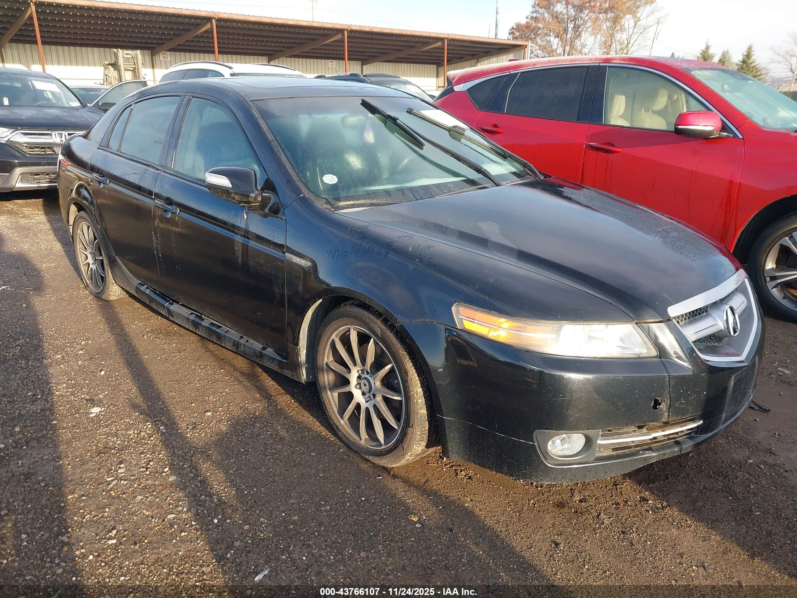 2008 Acura Tl 3.2 Черный vin: 19UUA66208A000002