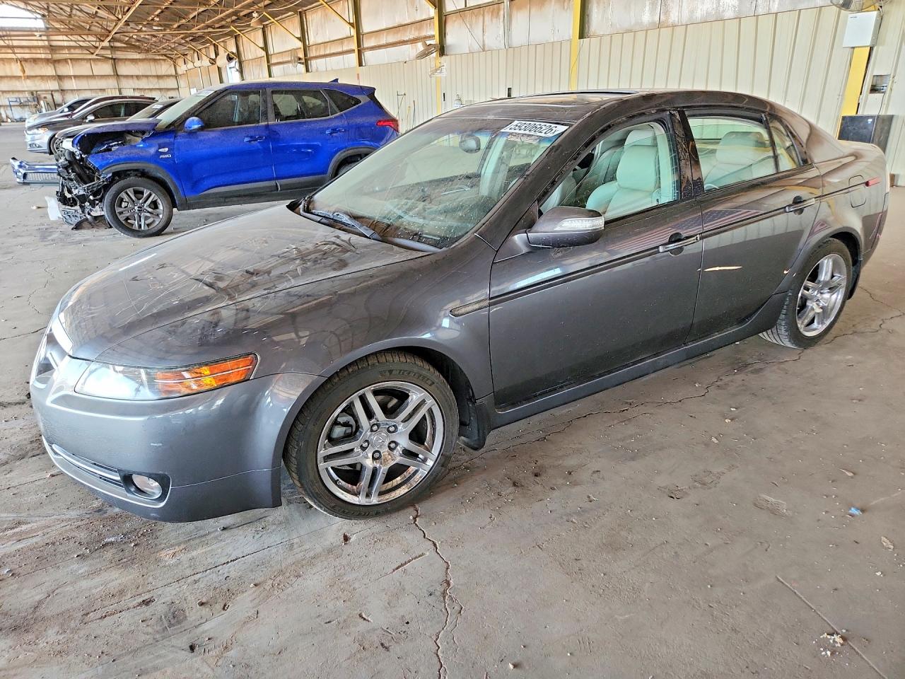 2008 Acura Tl Silver vin: 19UUA66208A003773