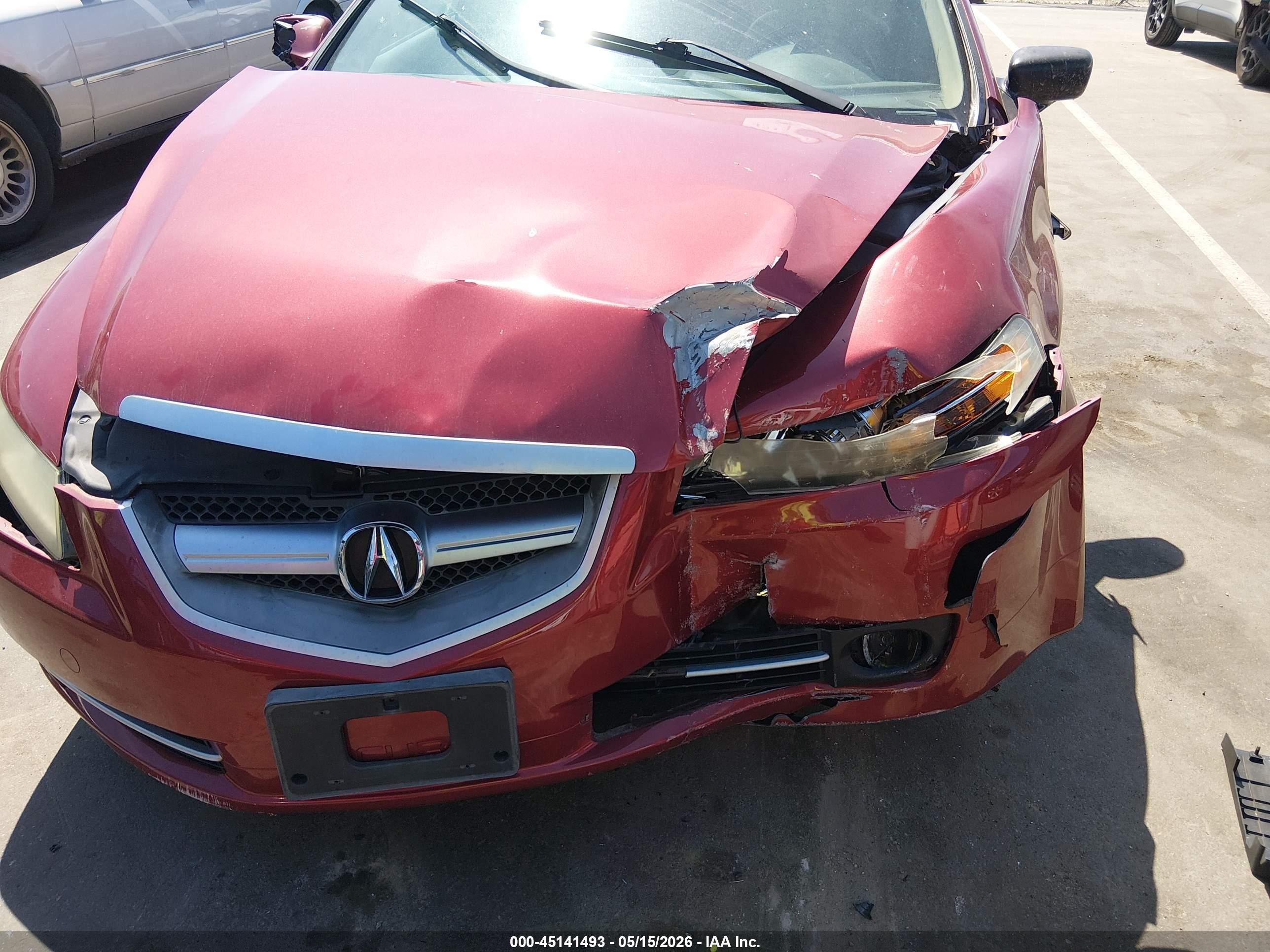 2008 Acura Tl 3.2 Красный vin: 19UUA66208A008875