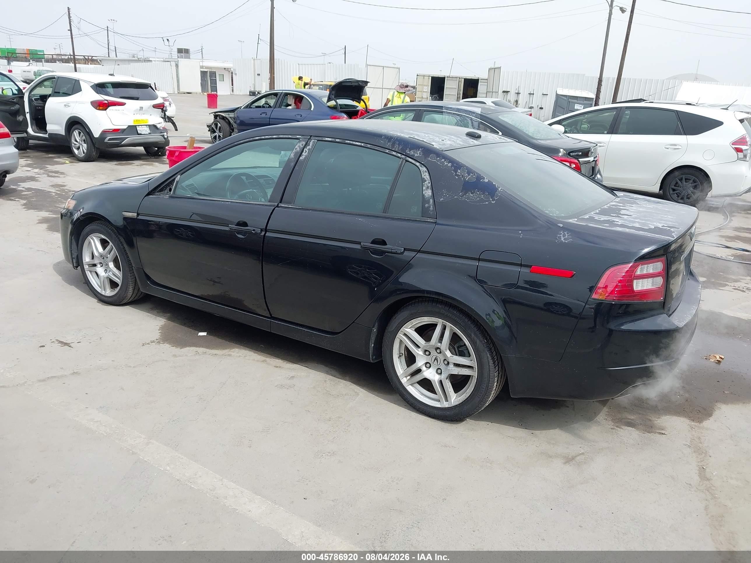 2008 Acura Tl 3.2 Black vin: 19UUA66208A019410