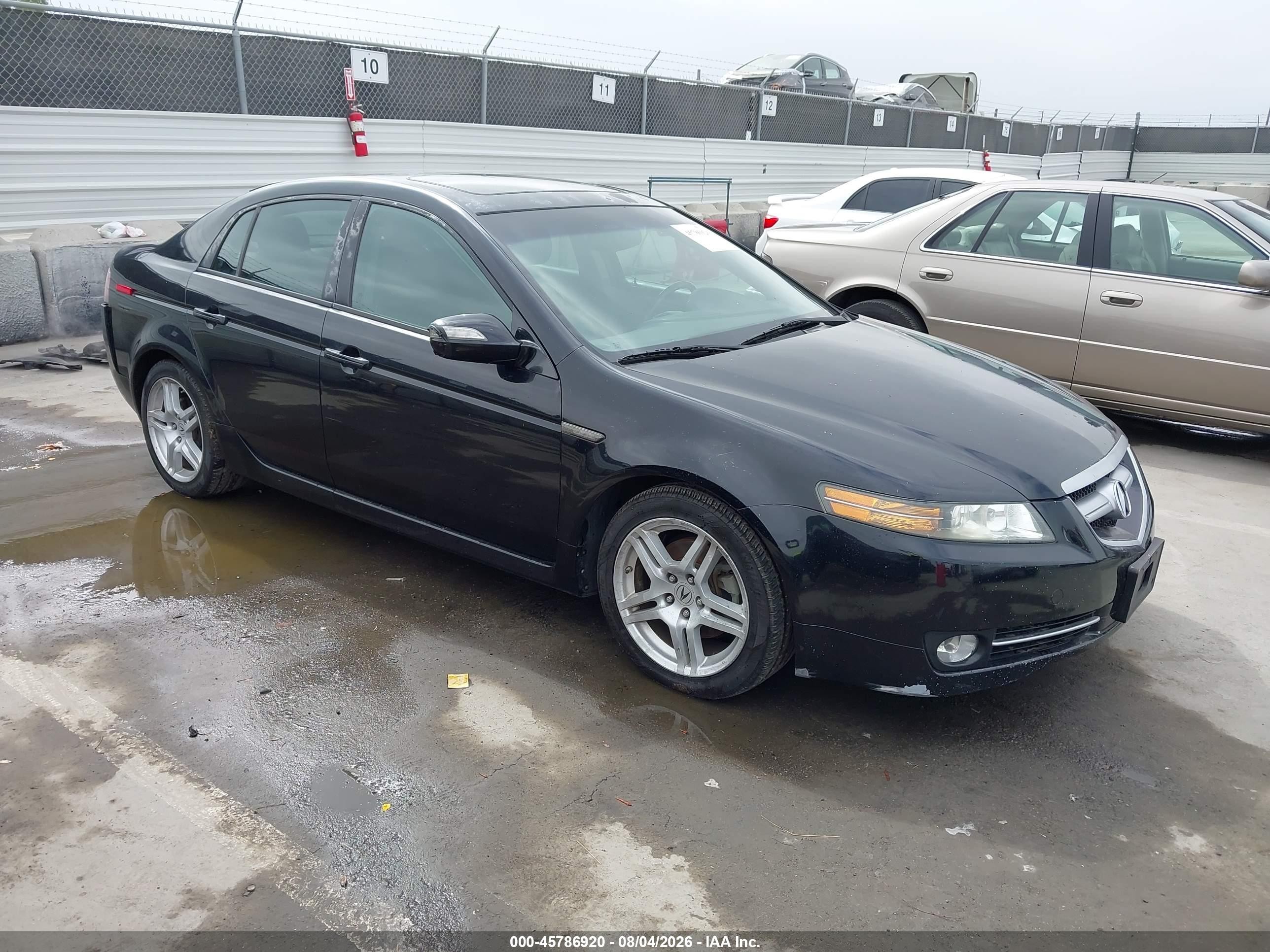 2008 Acura Tl 3.2 Black vin: 19UUA66208A019410