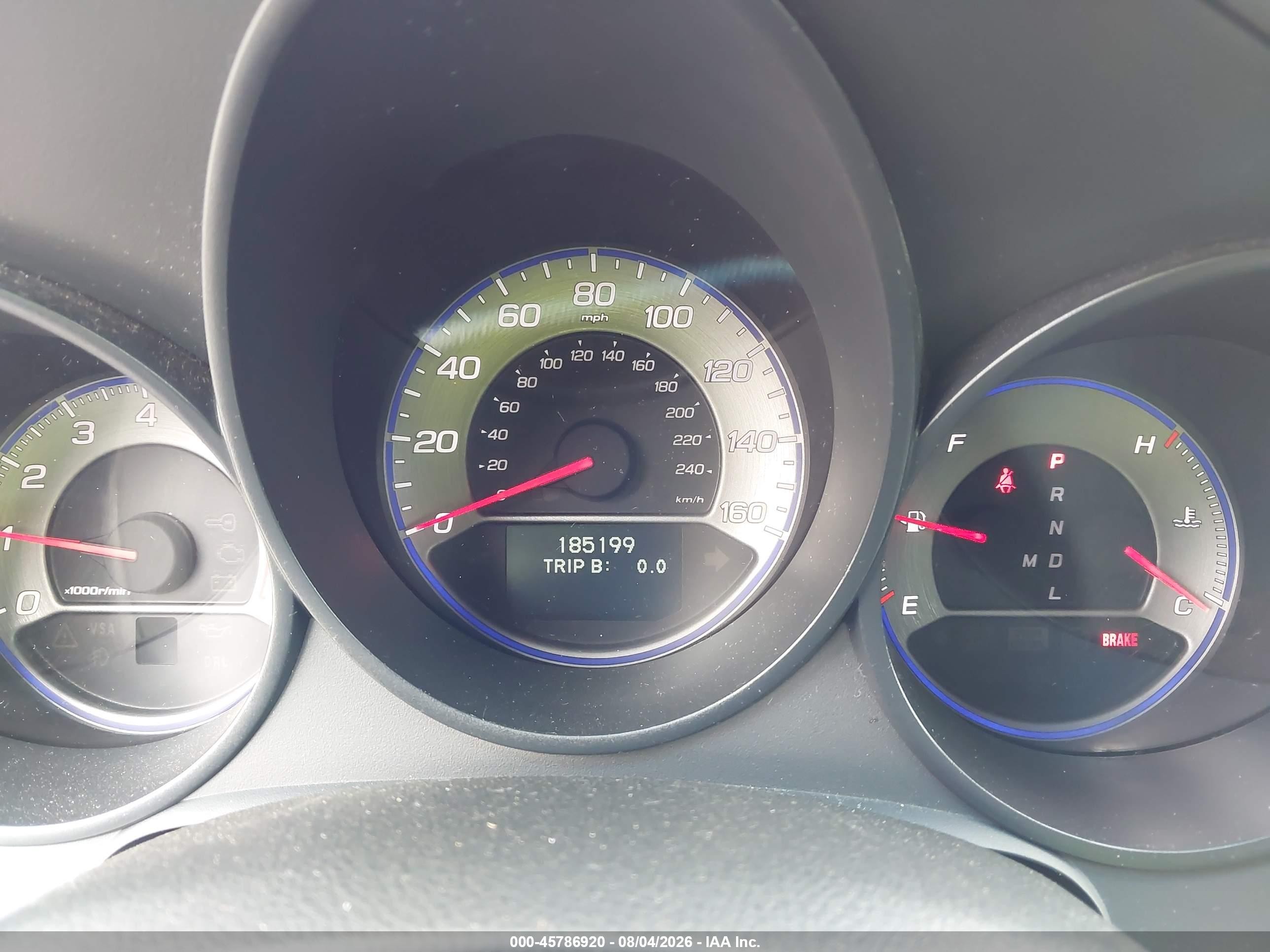 2008 Acura Tl 3.2 Black vin: 19UUA66208A019410