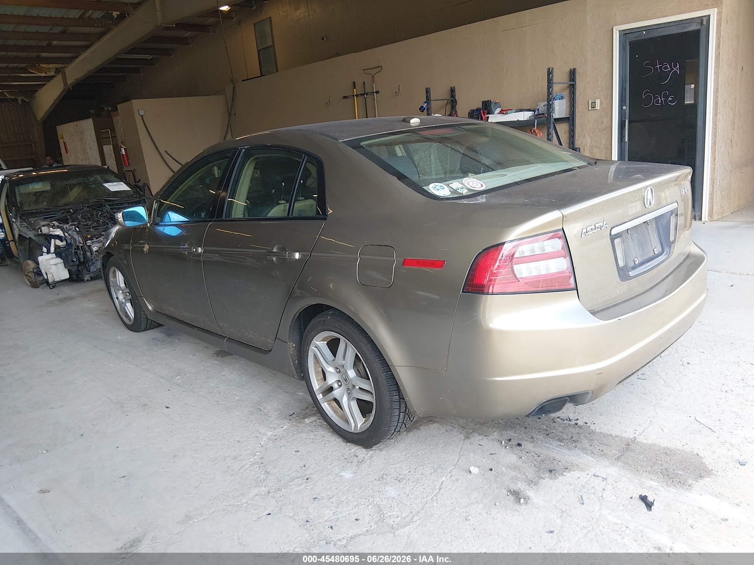 2008 Acura Tl 3.2 Gold vin: 19UUA66208A036983
