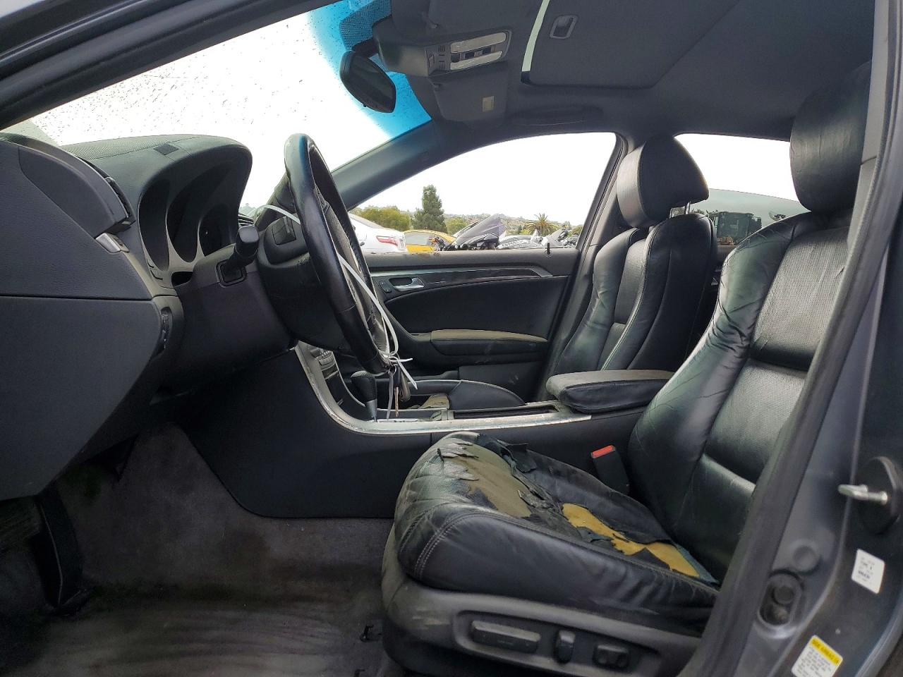 2004 Acura Tl Gray vin: 19UUA66214A033181