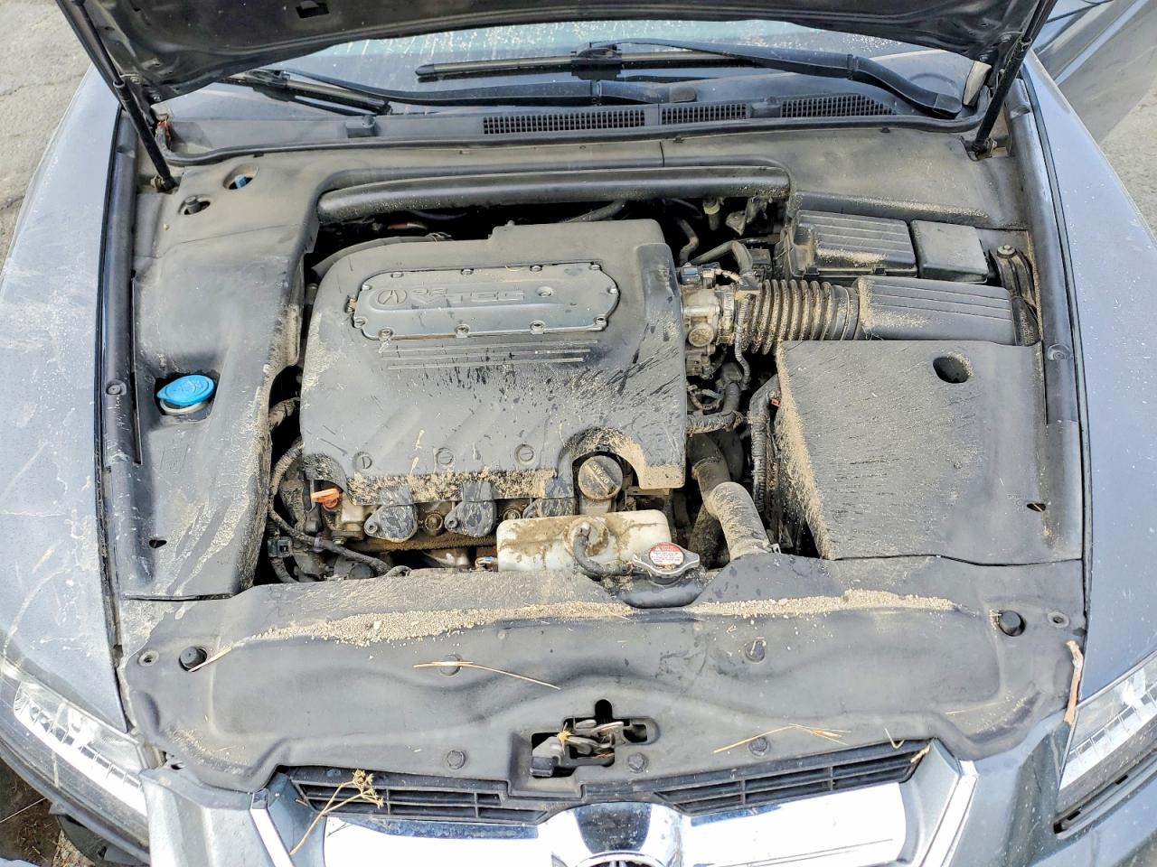 2004 Acura Tl Gray vin: 19UUA66214A033181