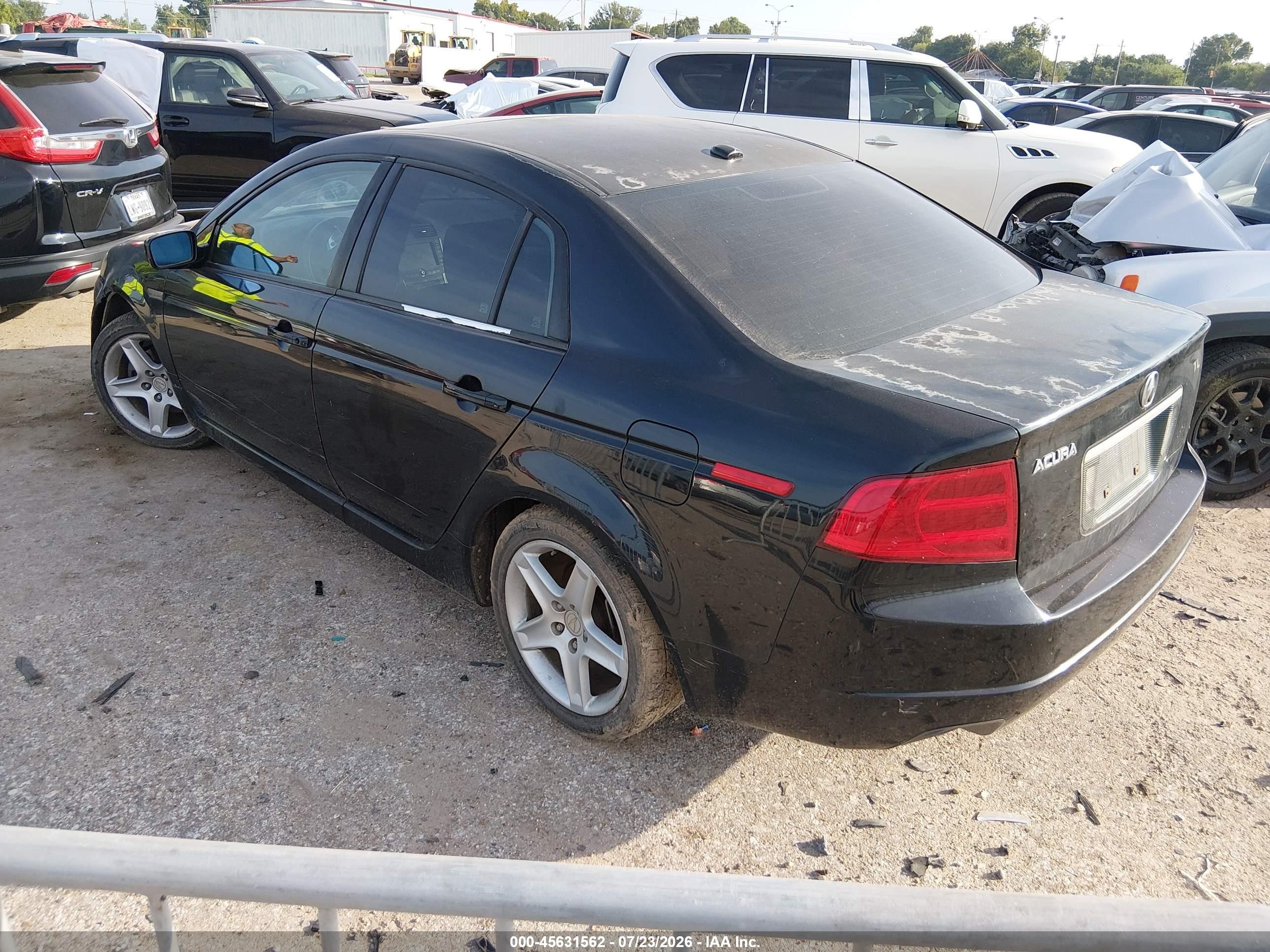 2004 Acura Tl   Dark Blue vin: 19UUA66214A046500