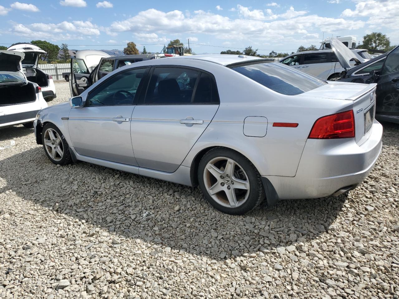 2004 Acura Tl Серебряный vin: 19UUA66214A061658