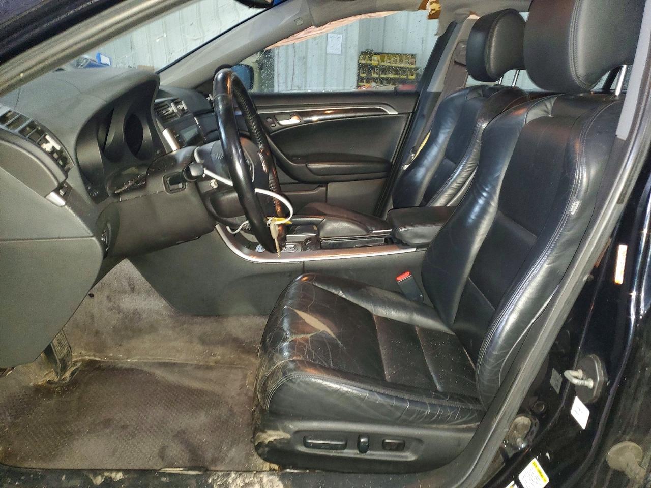 2005 Acura Tl Black vin: 19UUA66215A002059