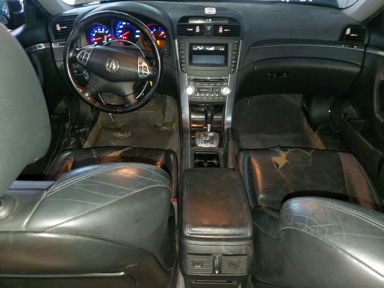 2005 Acura Tl Black vin: 19UUA66215A002059