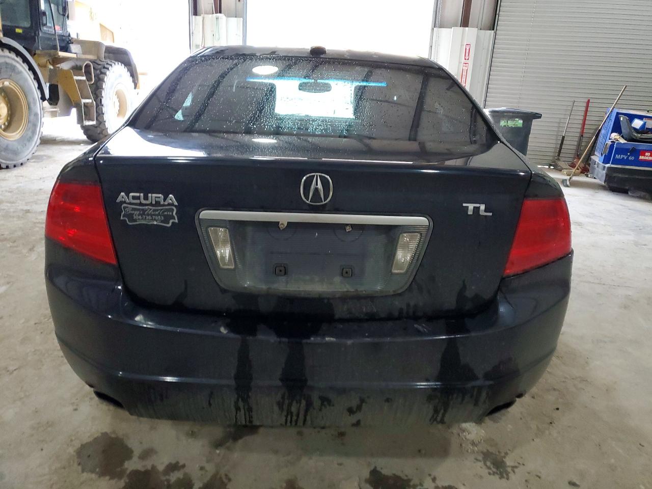 2005 Acura Tl Black vin: 19UUA66215A002059