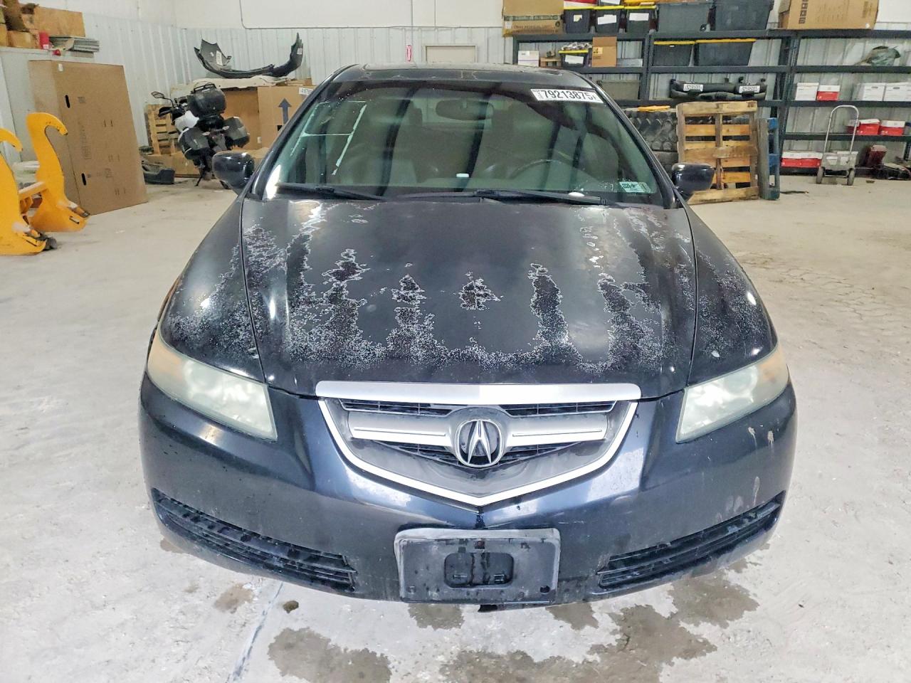2005 Acura Tl Black vin: 19UUA66215A002059