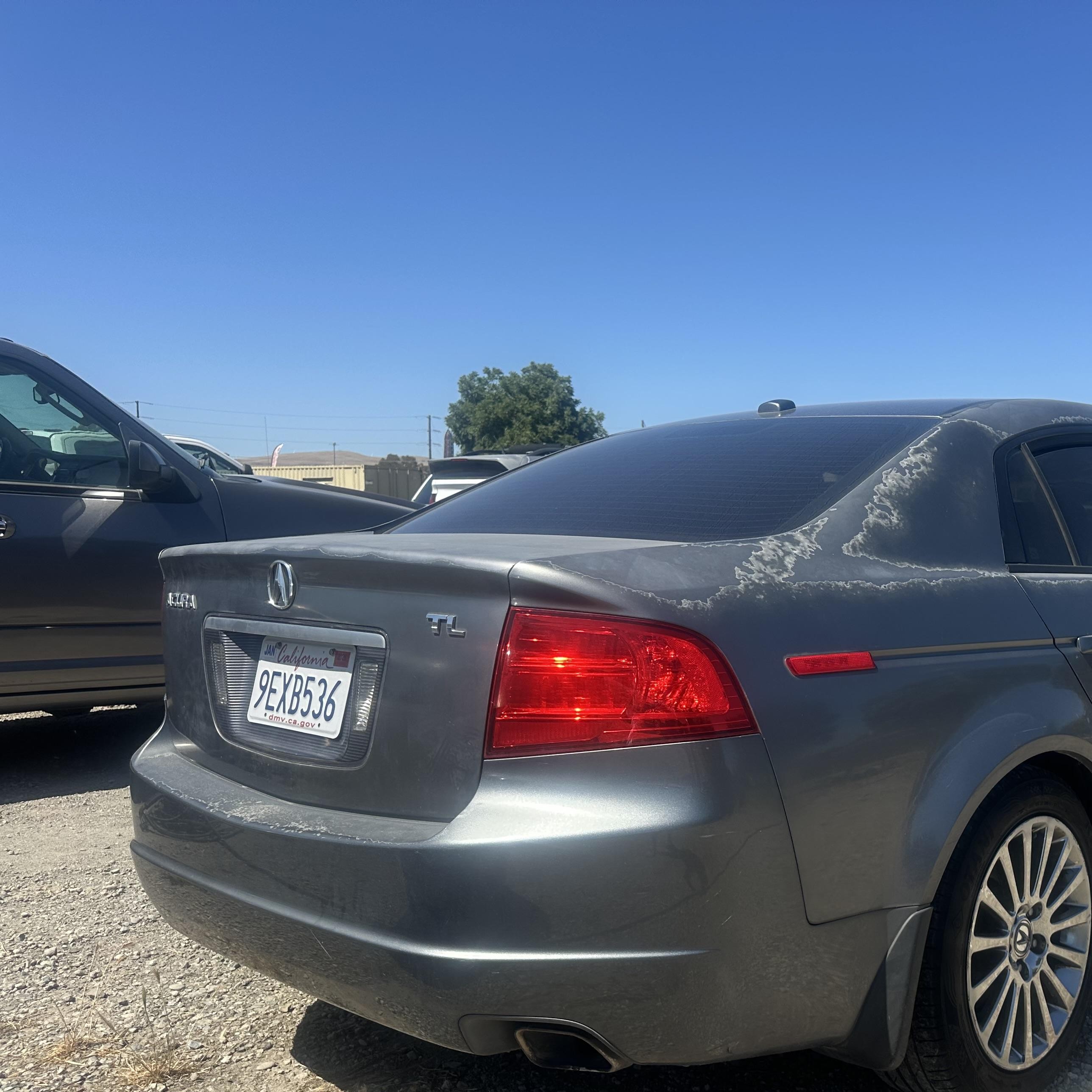 2005 Acura Tl   Gray vin: 19UUA66215A023591