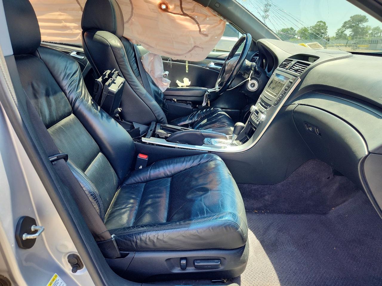 2005 Acura Tl Silver vin: 19UUA66215A057515