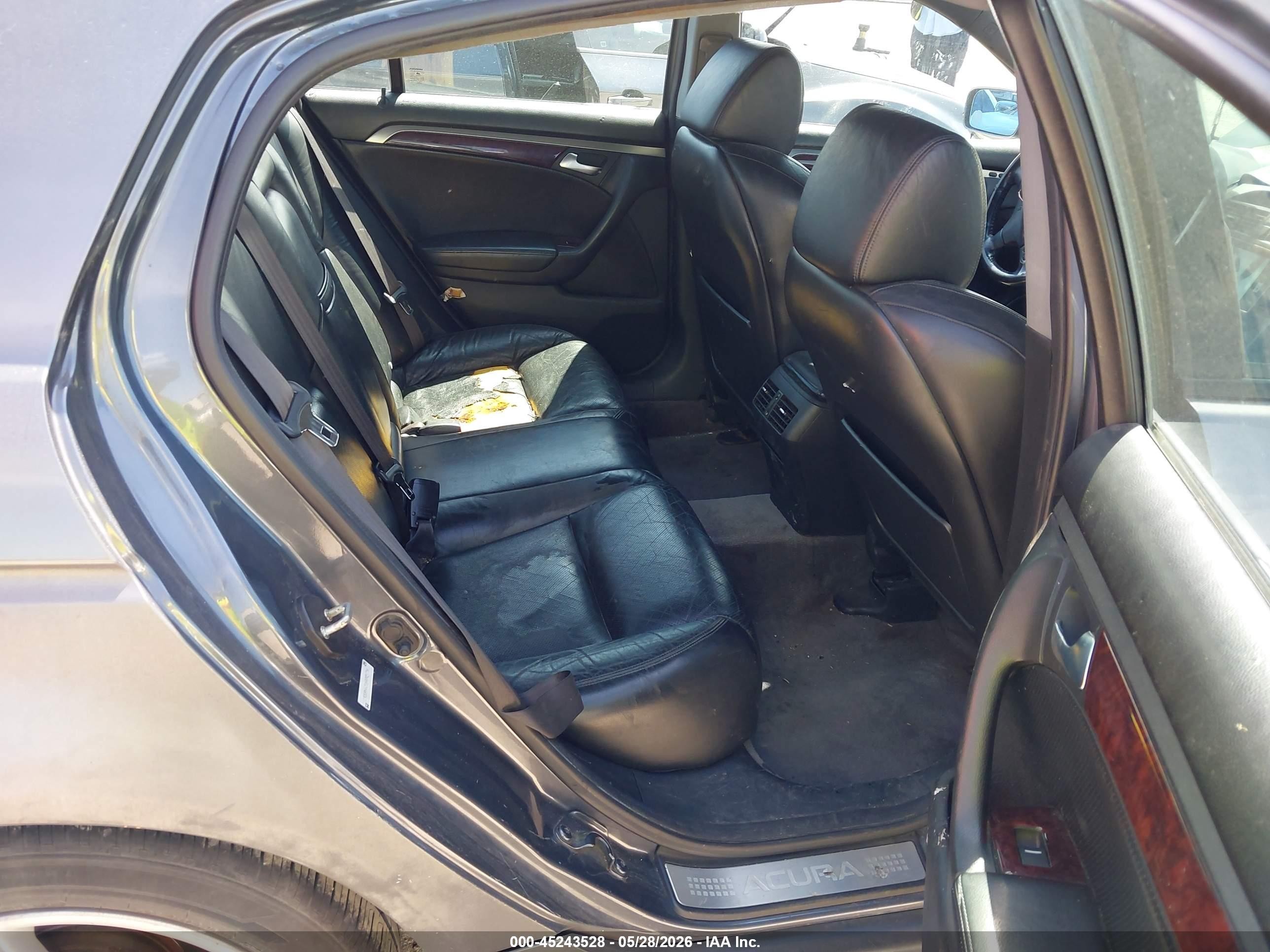 2006 Acura Tl Синий vin: 19UUA66216A009756
