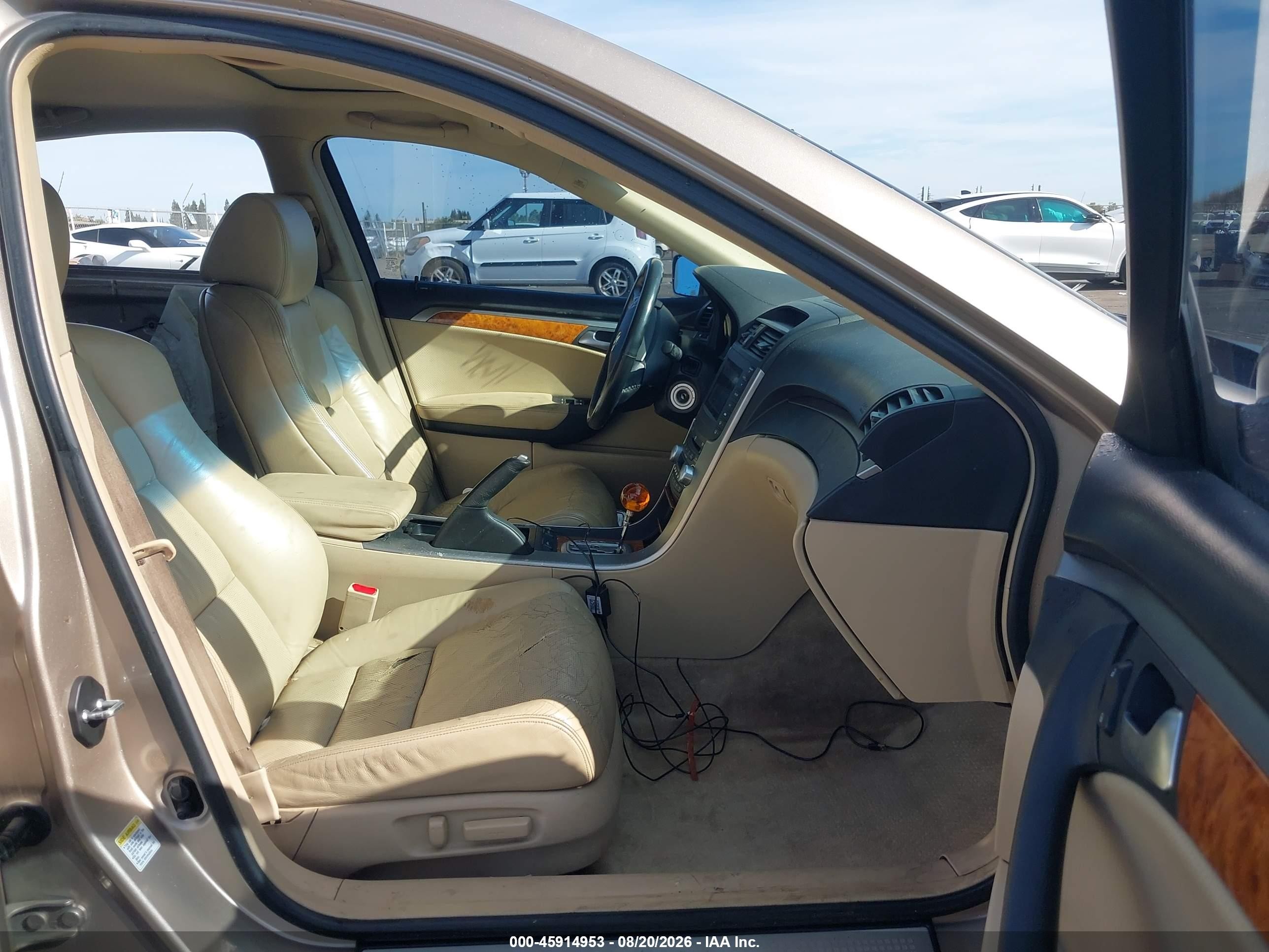 2006 Acura Tl   Gold vin: 19UUA66216A045348