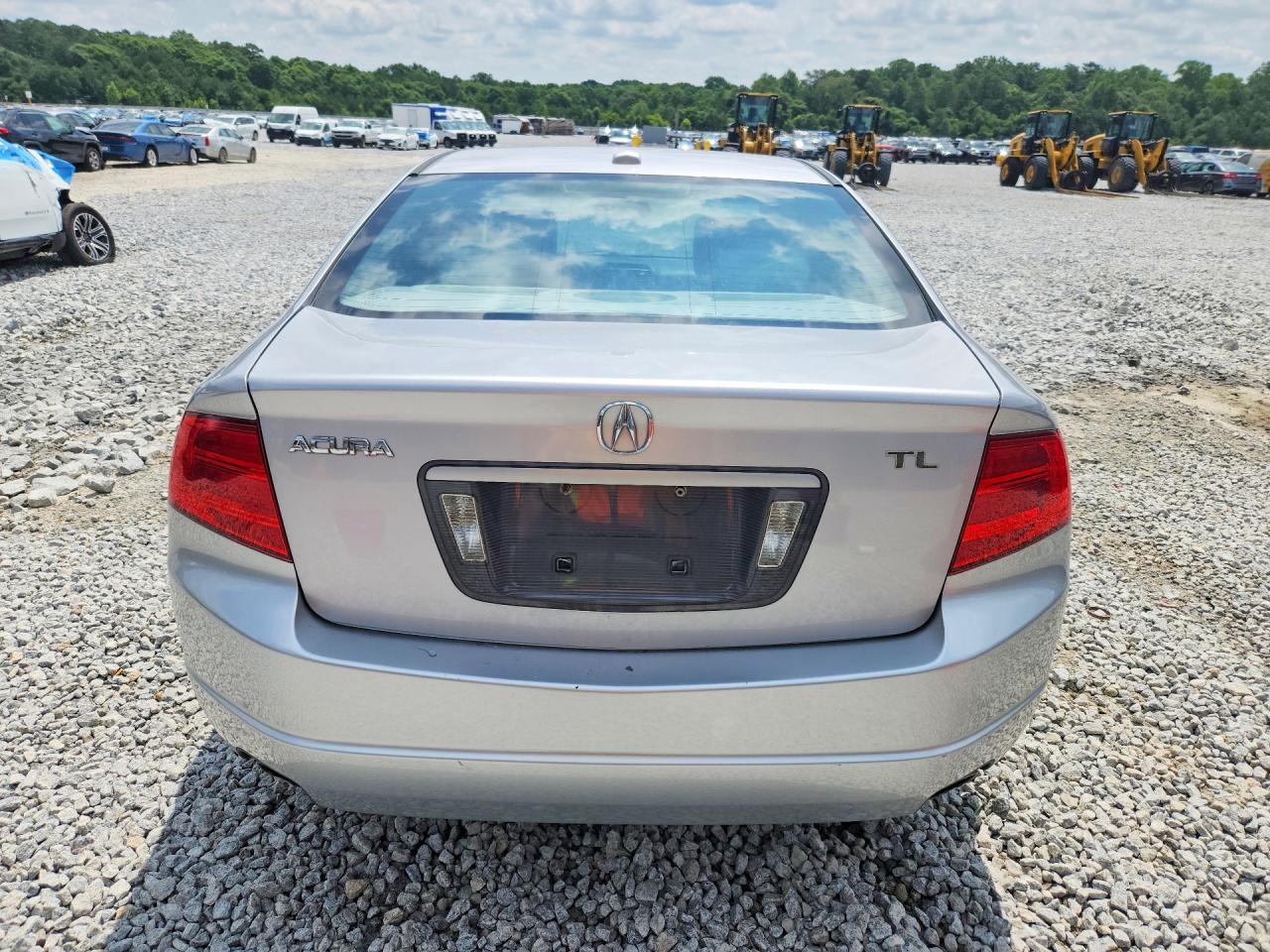 2006 Acura 3.2tl Silver vin: 19UUA66216A048928