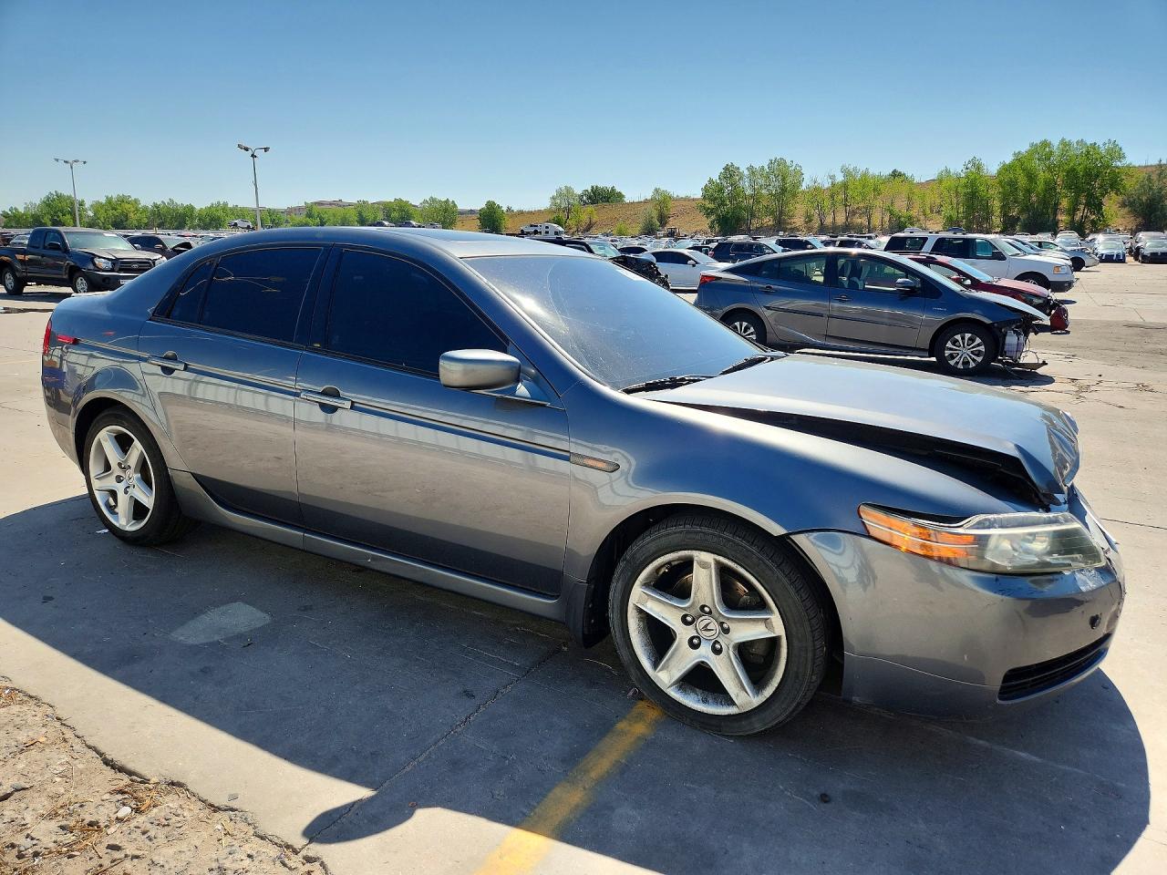 2006 Acura 3.2tl Угольный vin: 19UUA66216A057984