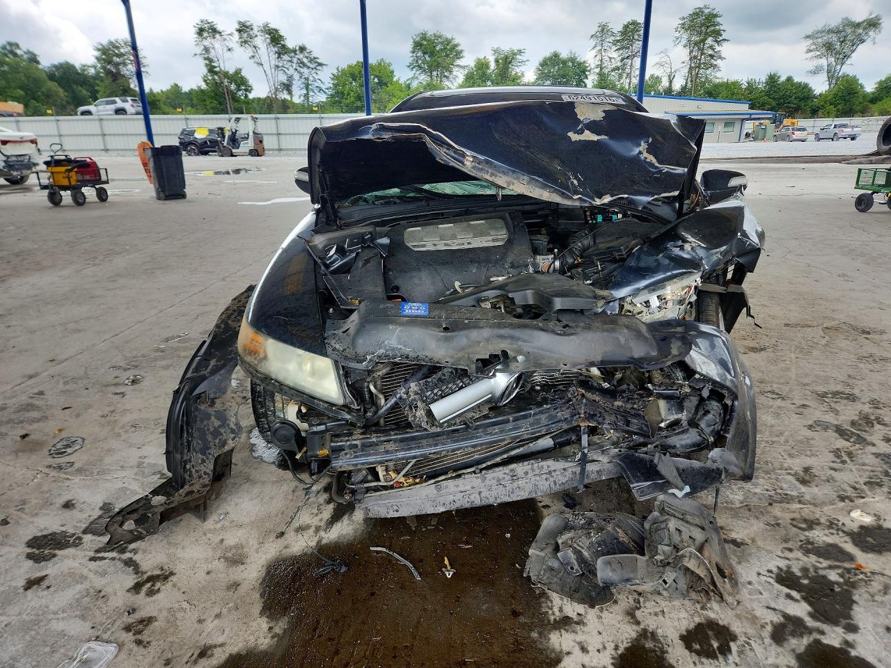 2007 Acura Tl Угольный vin: 19UUA66217A004333