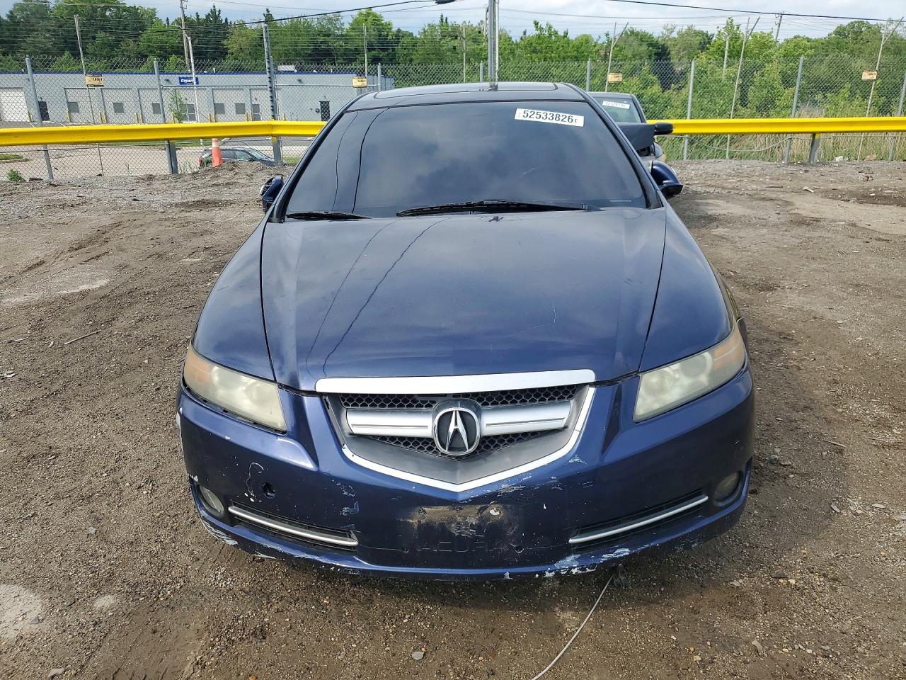 2007 Acura Tl Синий vin: 19UUA66217A022203
