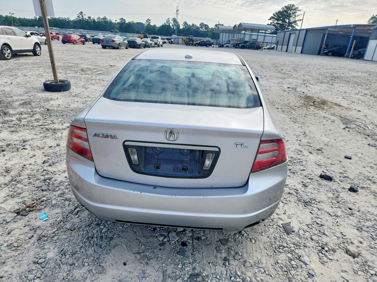 2007 Acura Tl Silver vin: 19UUA66217A030785