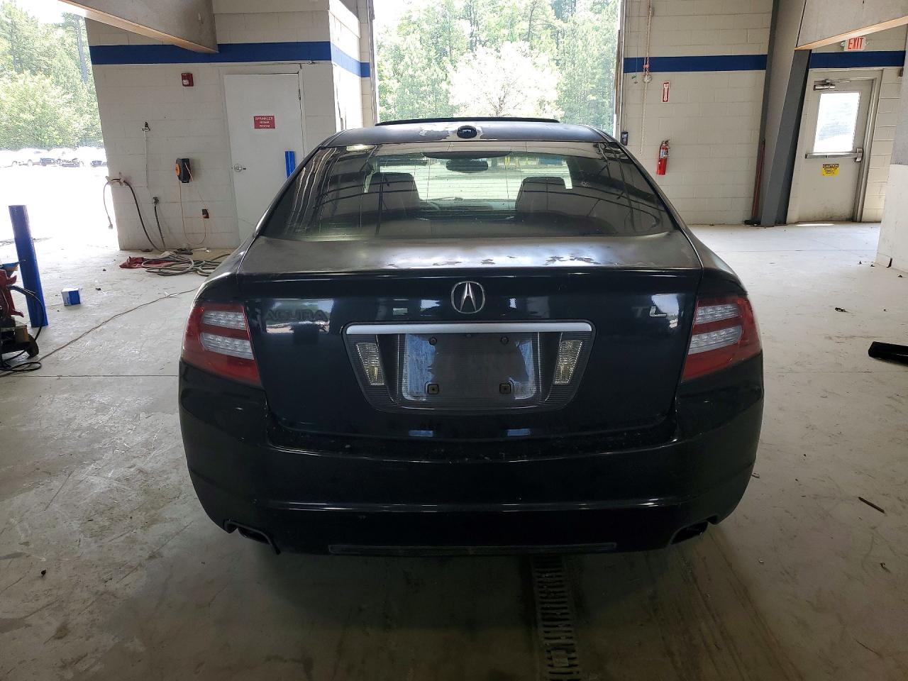 2008 Acura Tl Black vin: 19UUA66218A015463
