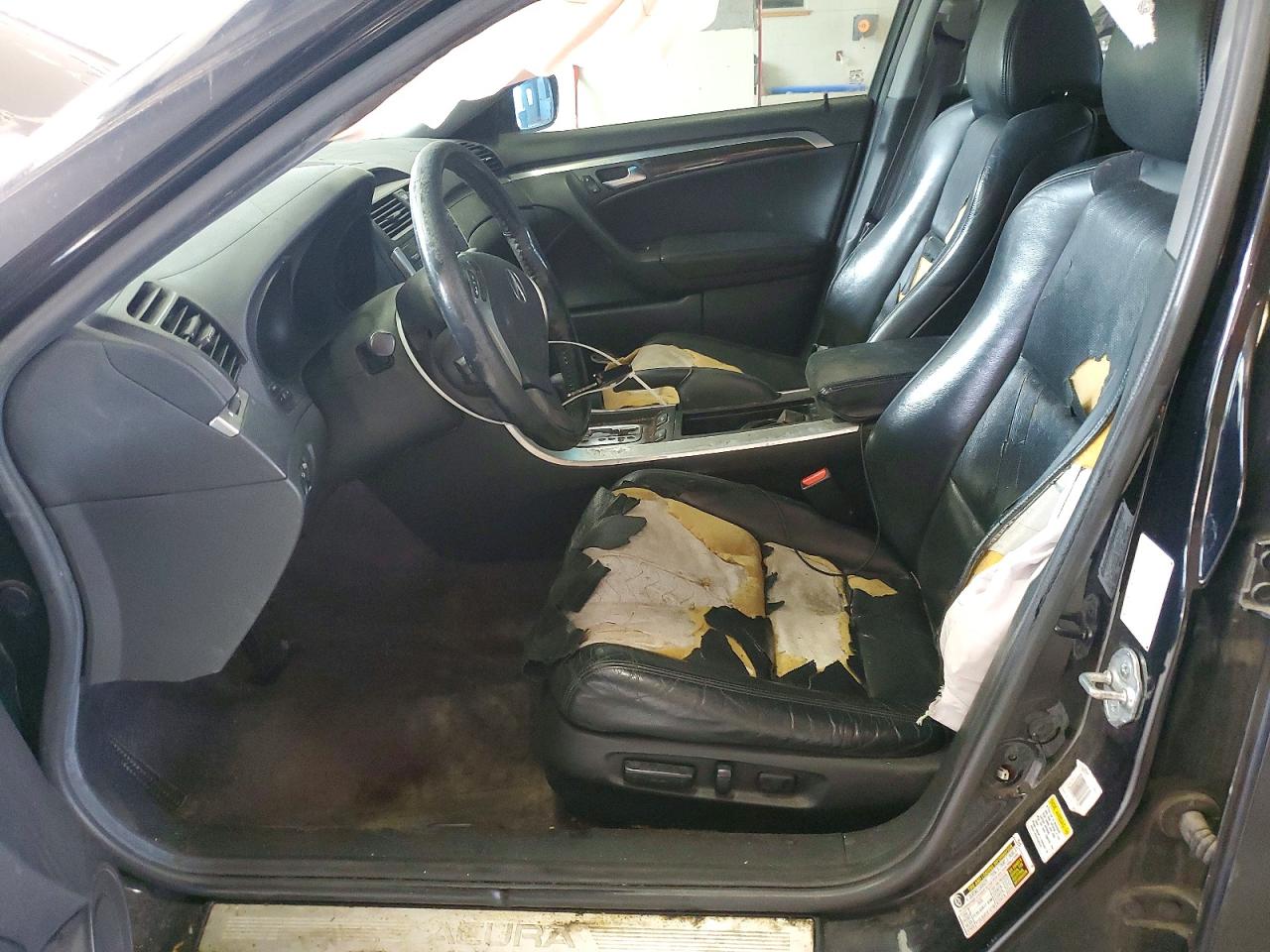 2008 Acura Tl Black vin: 19UUA66218A015463