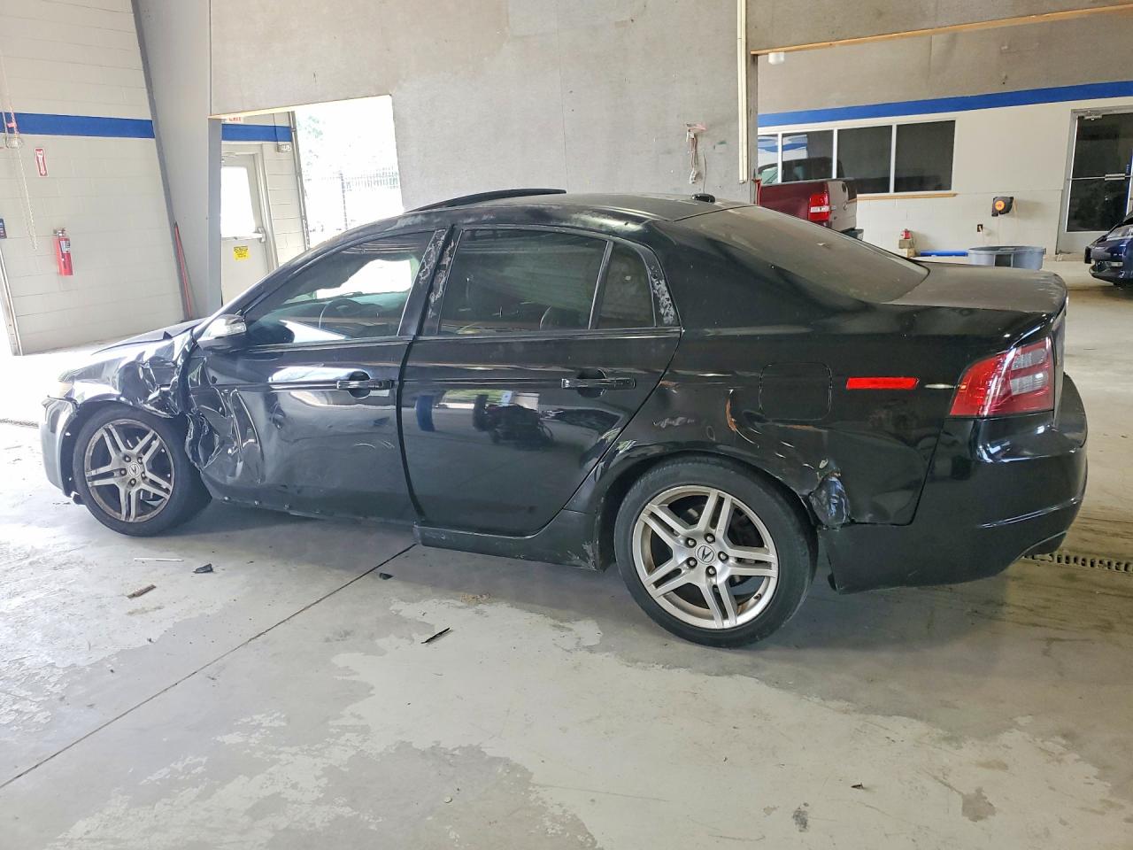 2008 Acura Tl Black vin: 19UUA66218A015463