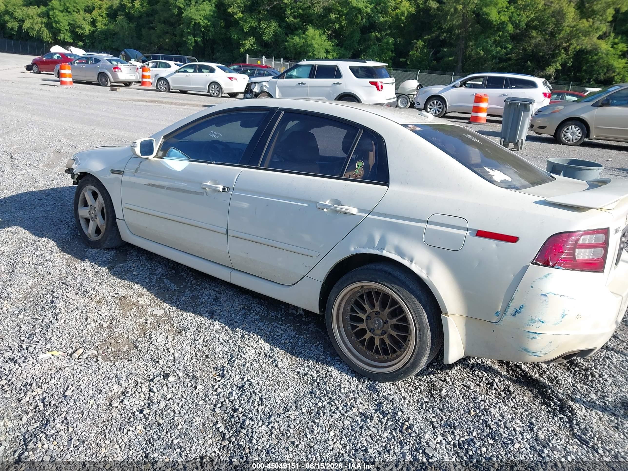 2008 Acura Tl 3.2 Белый vin: 19UUA66218A028455