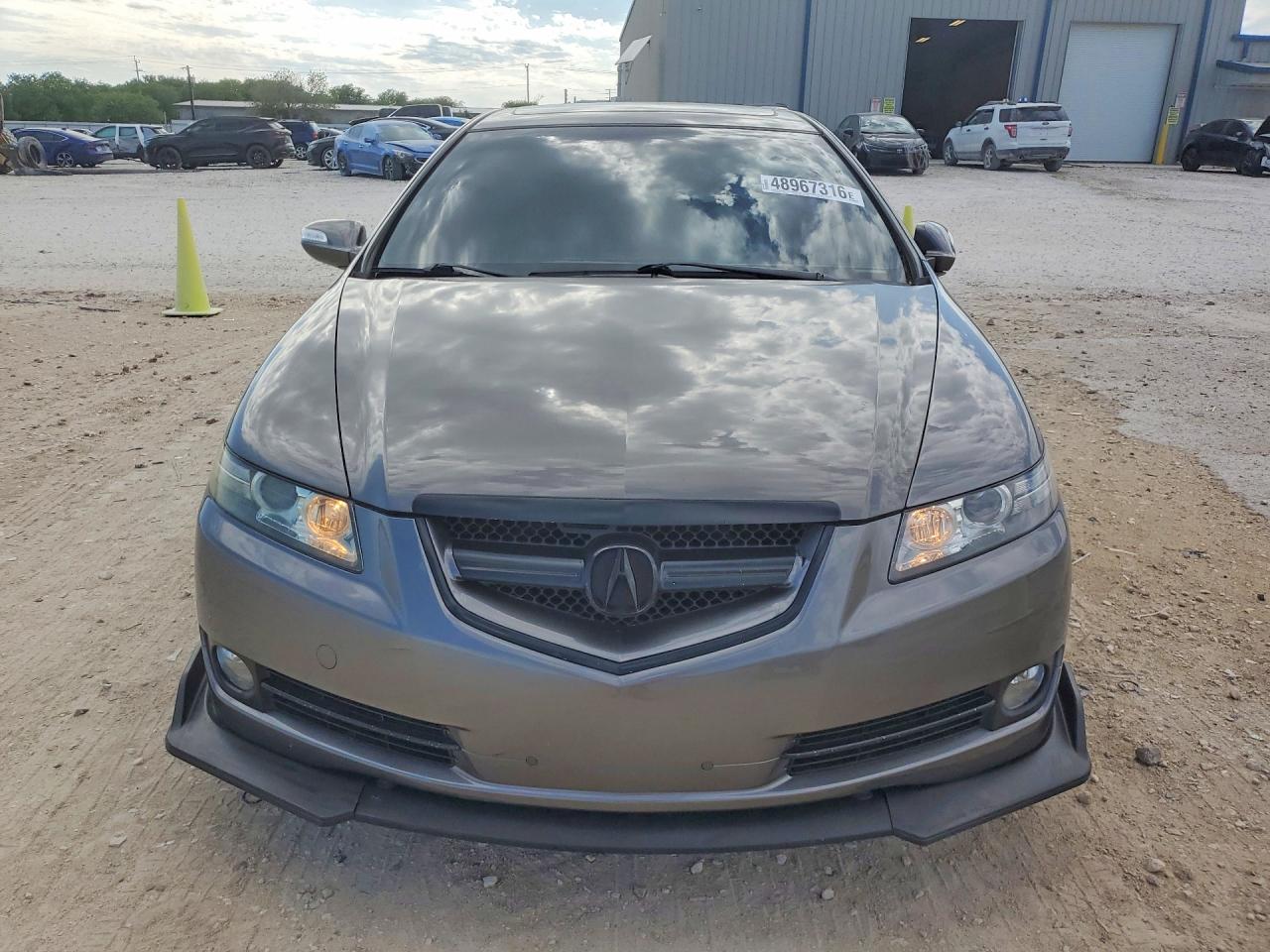 2008 Acura Tl Gray vin: 19UUA66218A051914