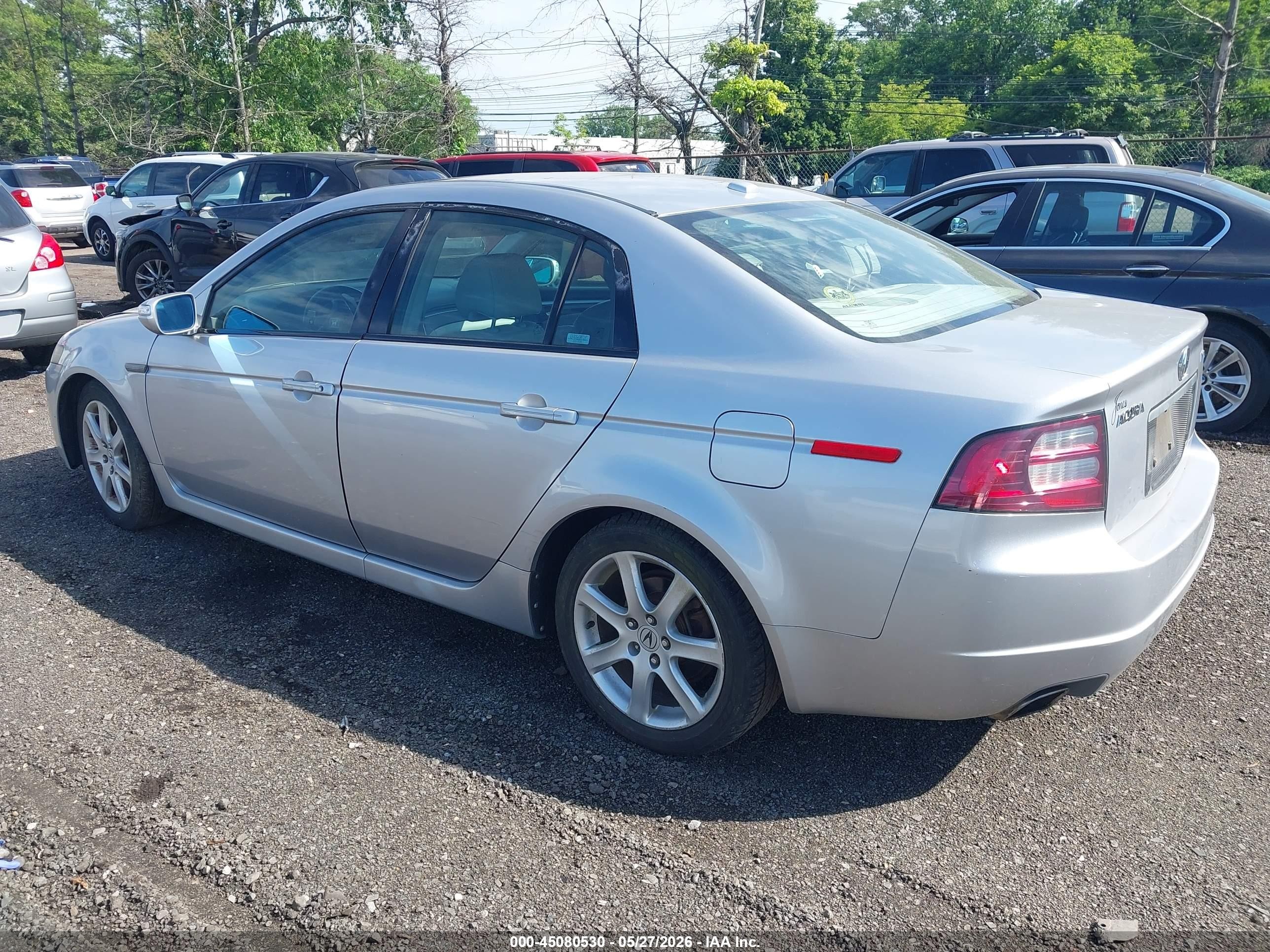 2008 Acura Tl 3.2 Серебряный vin: 19UUA66218A054988