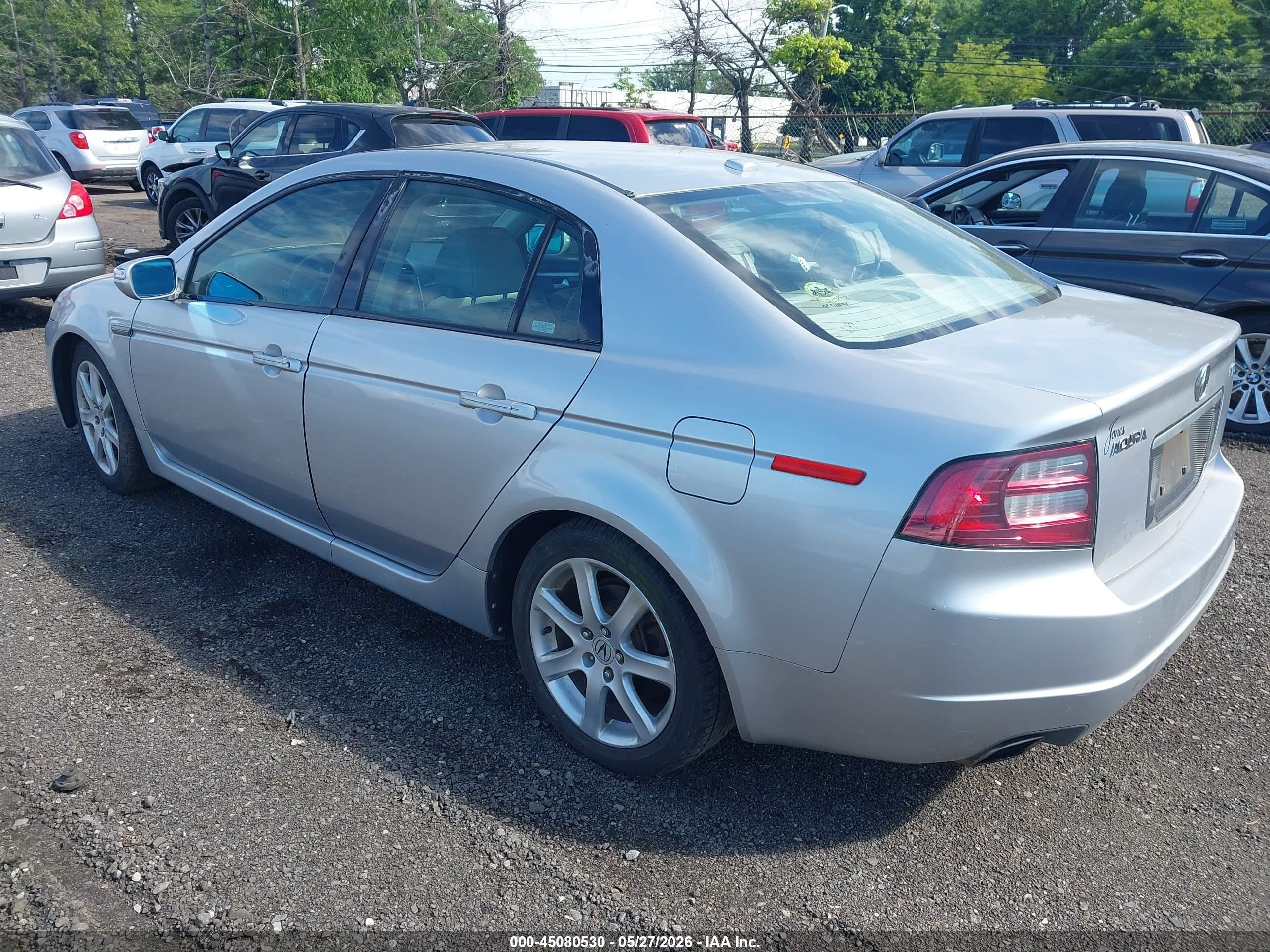 2008 Acura Tl 3.2 Серебряный vin: 19UUA66218A054988