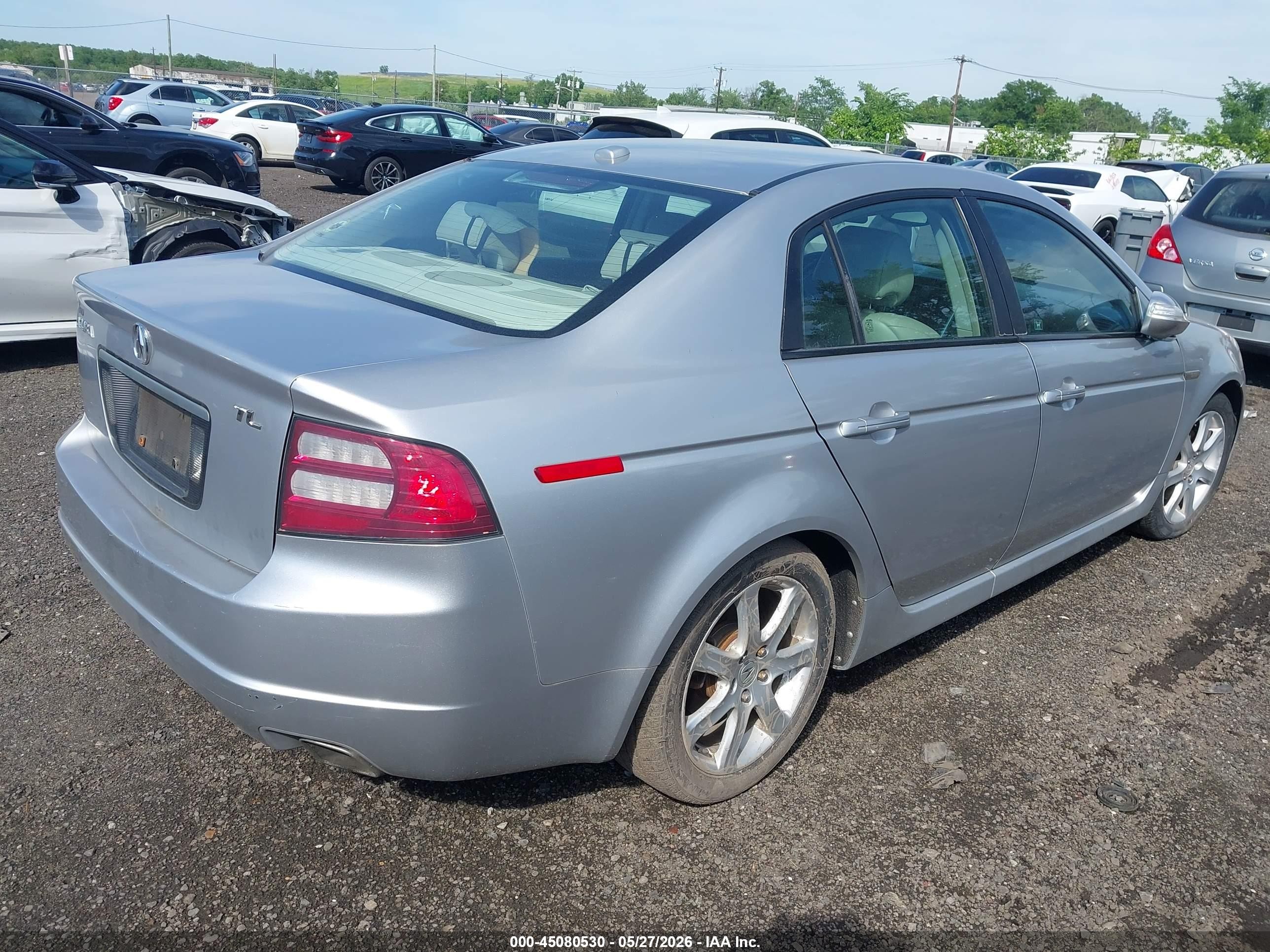 2008 Acura Tl 3.2 Серебряный vin: 19UUA66218A054988