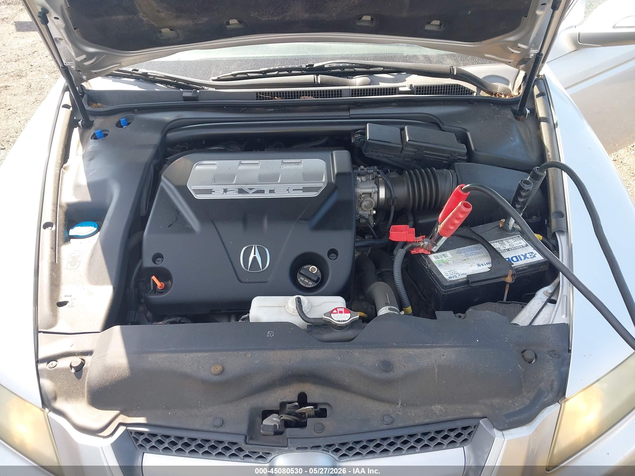 2008 Acura Tl 3.2 Серебряный vin: 19UUA66218A054988