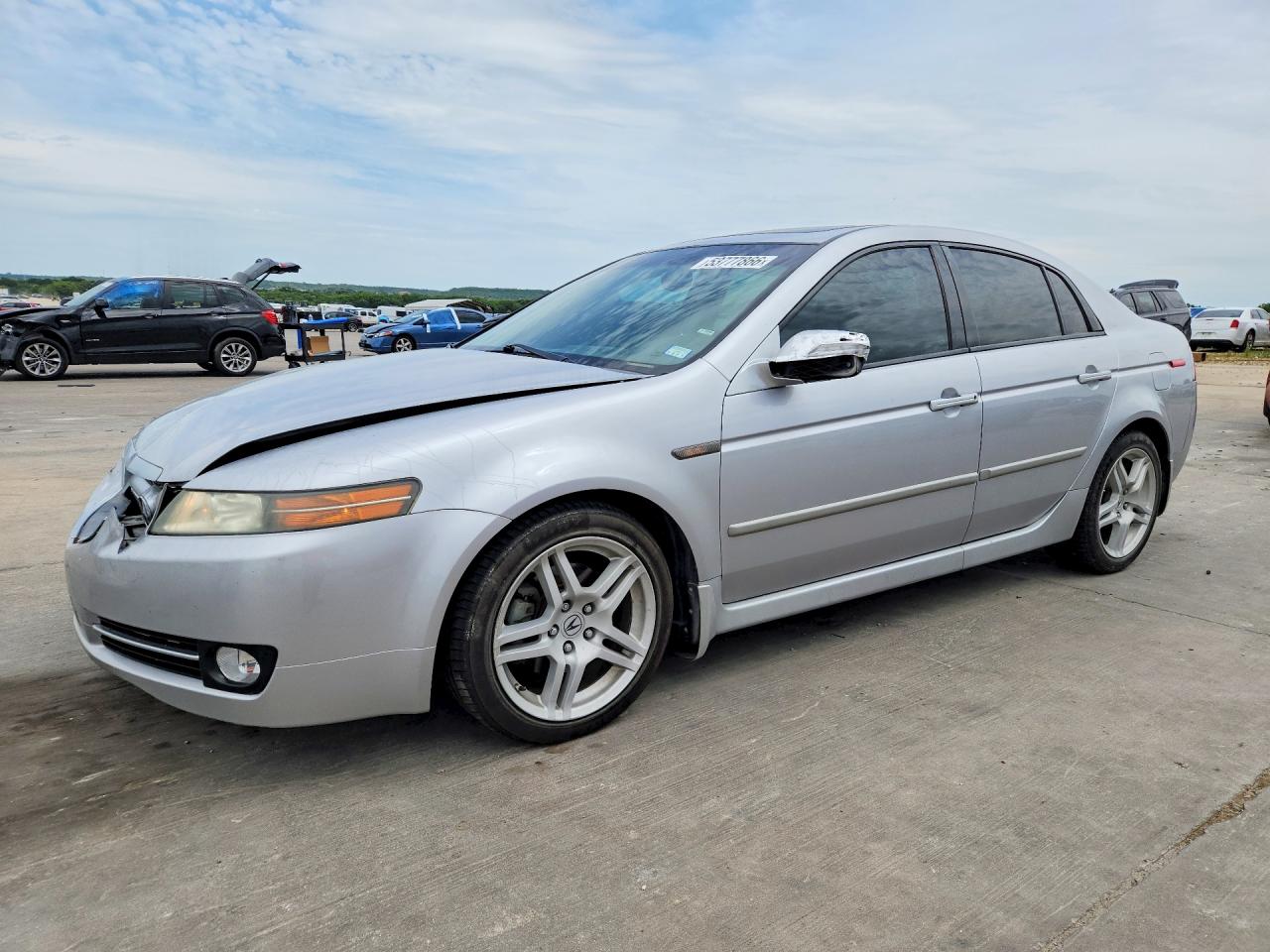 2008 Acura Tl Silver vin: 19UUA66218A056322